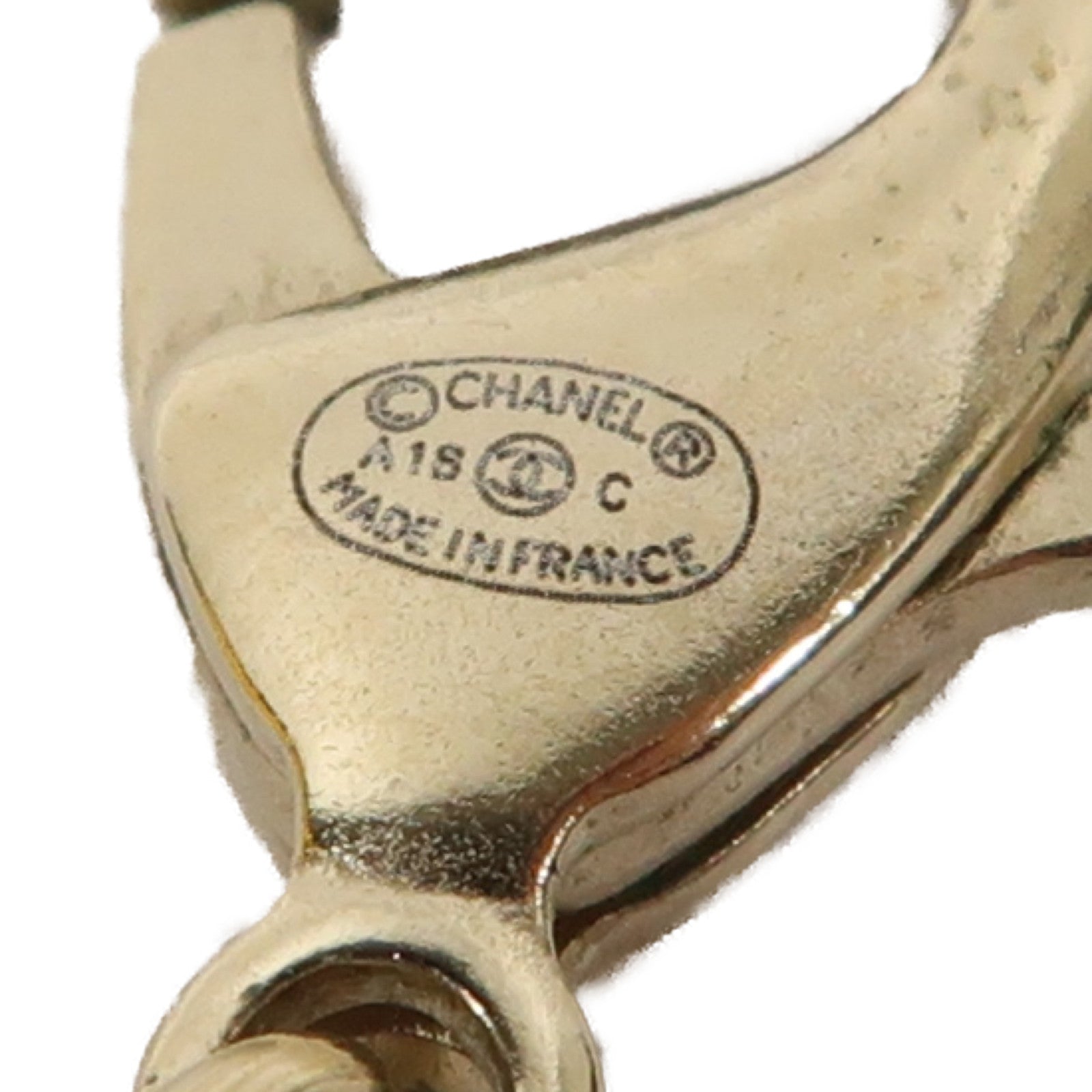 CHANEL 金屬Necklace項鍊金色