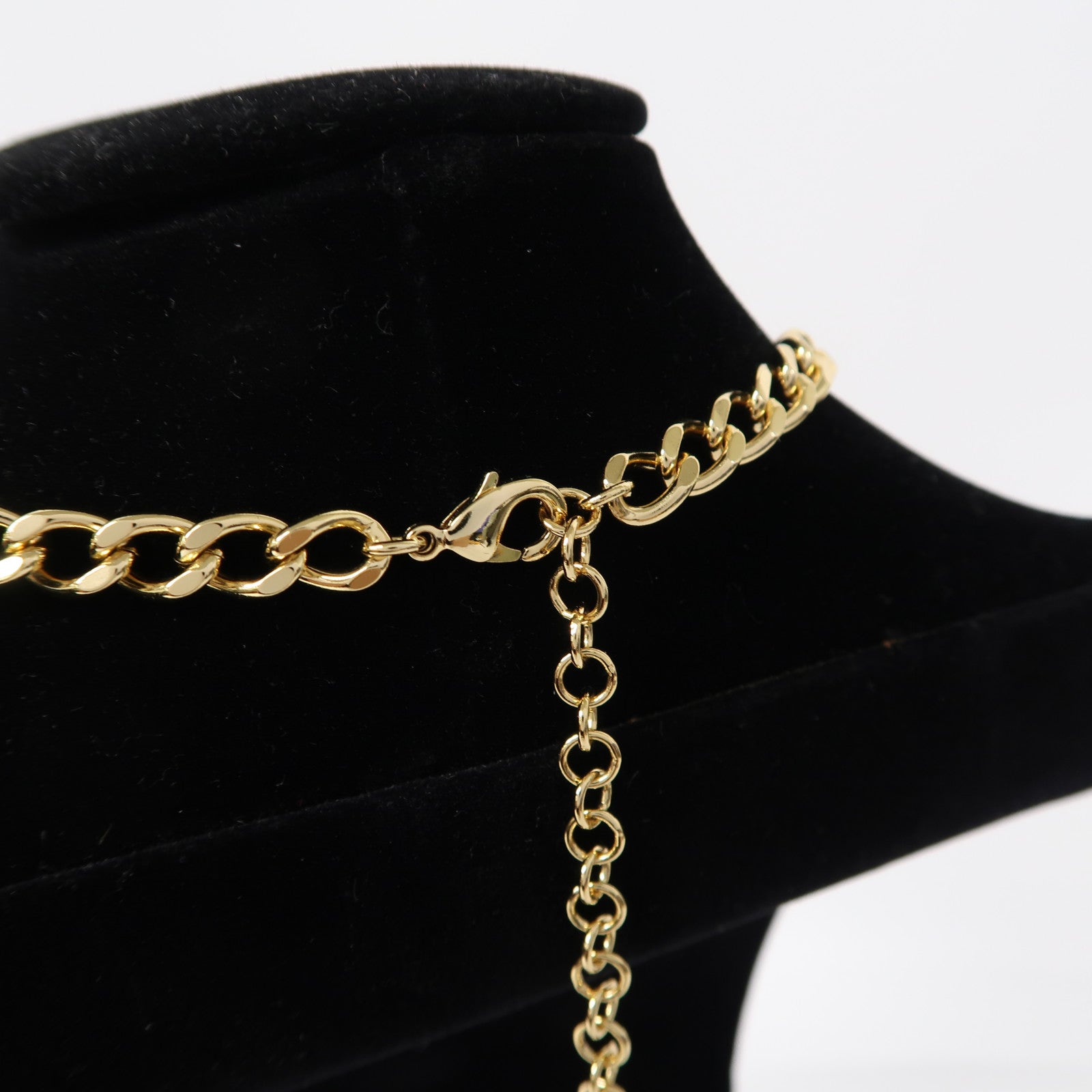 CHANEL 金屬Necklace項鍊金色