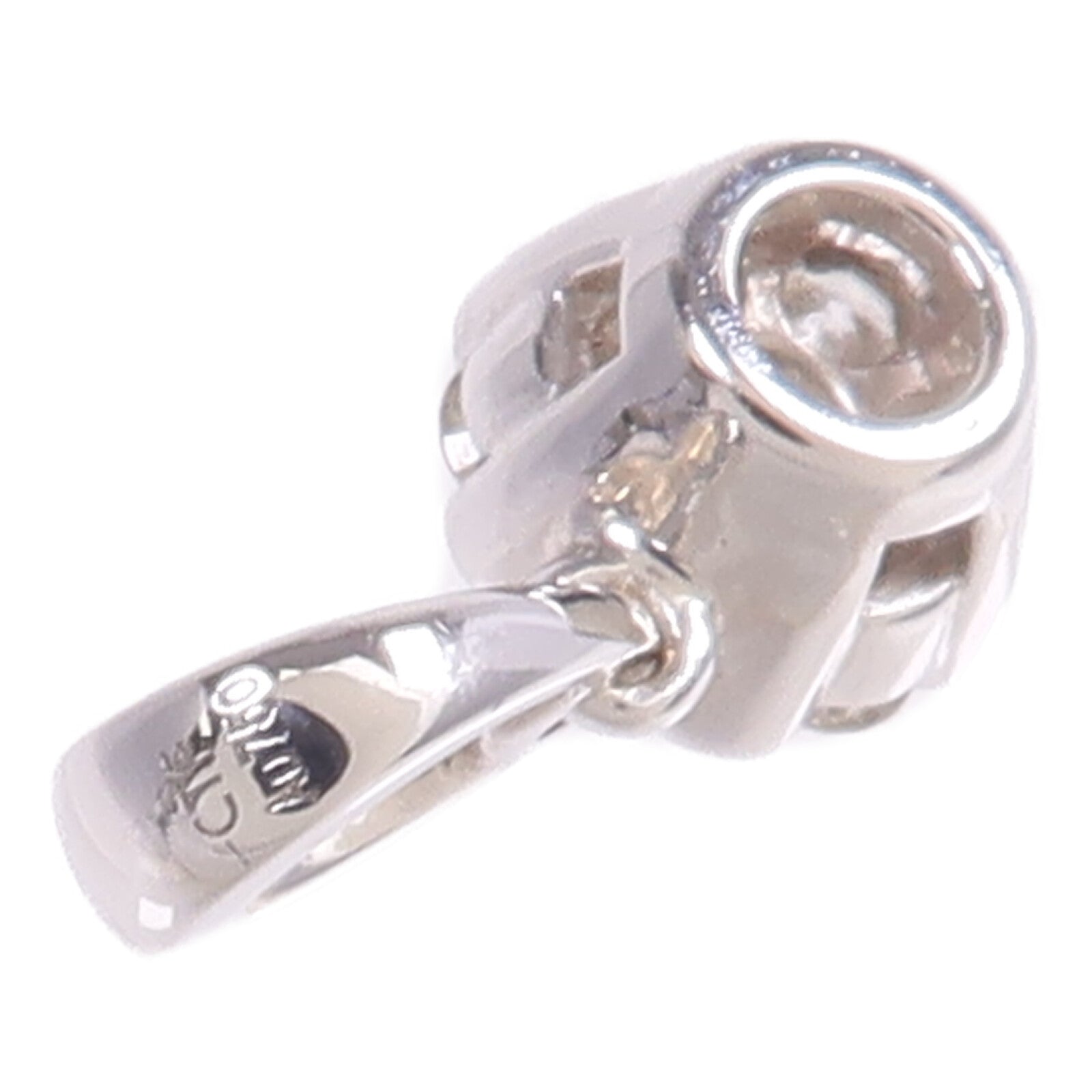 JEWELRY 18K白金Diamond Pendant Top鑽石吊墜