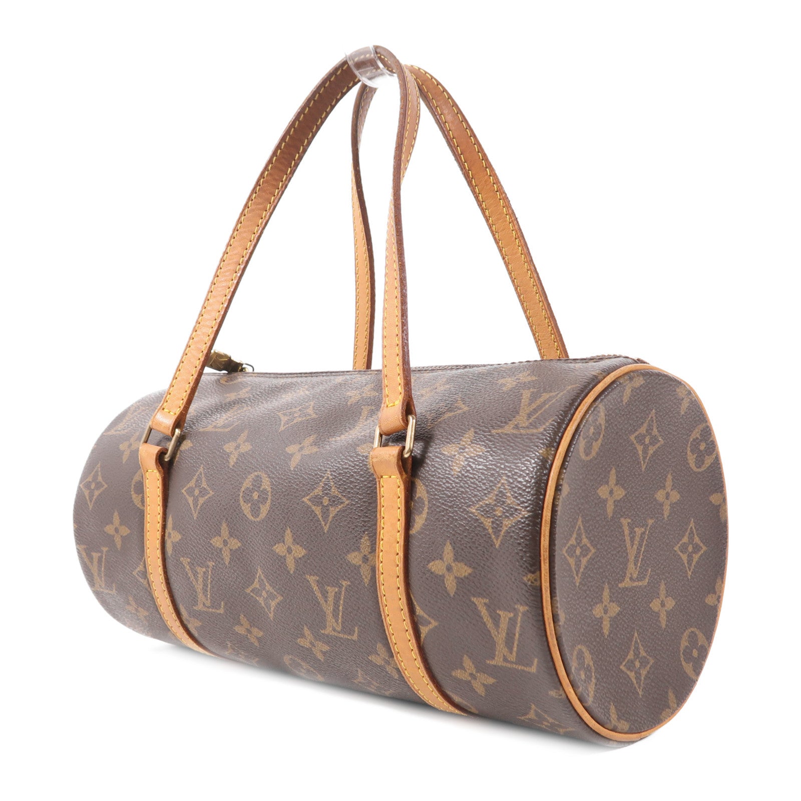 LOUIS VUITTON Monogram Papillon PM金扣手挽袋