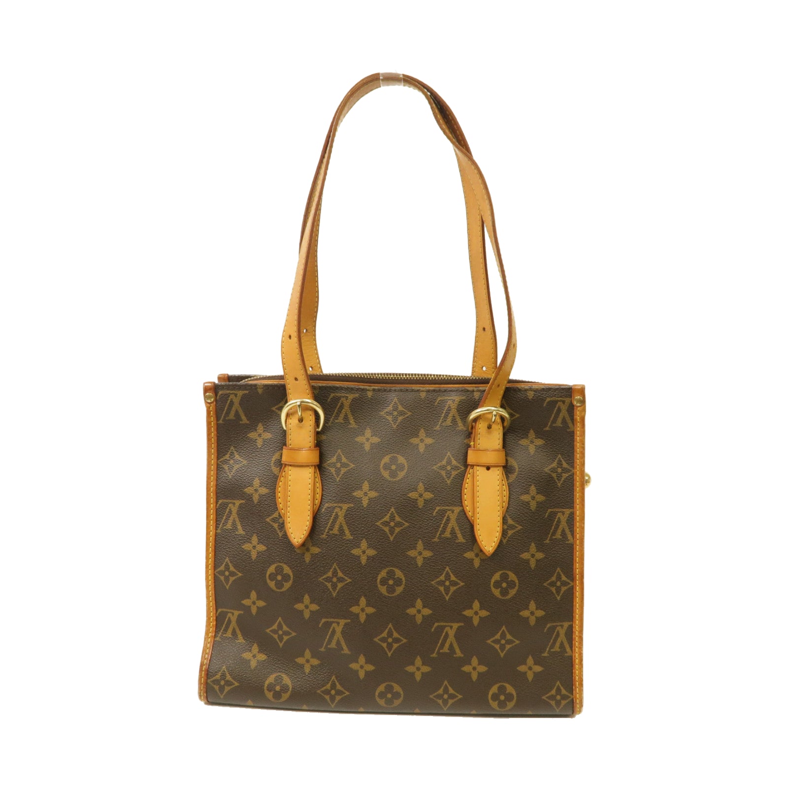 LOUIS VUITTON 【激減優惠】Monogram Popincourt Haut金扣手挽袋啡色