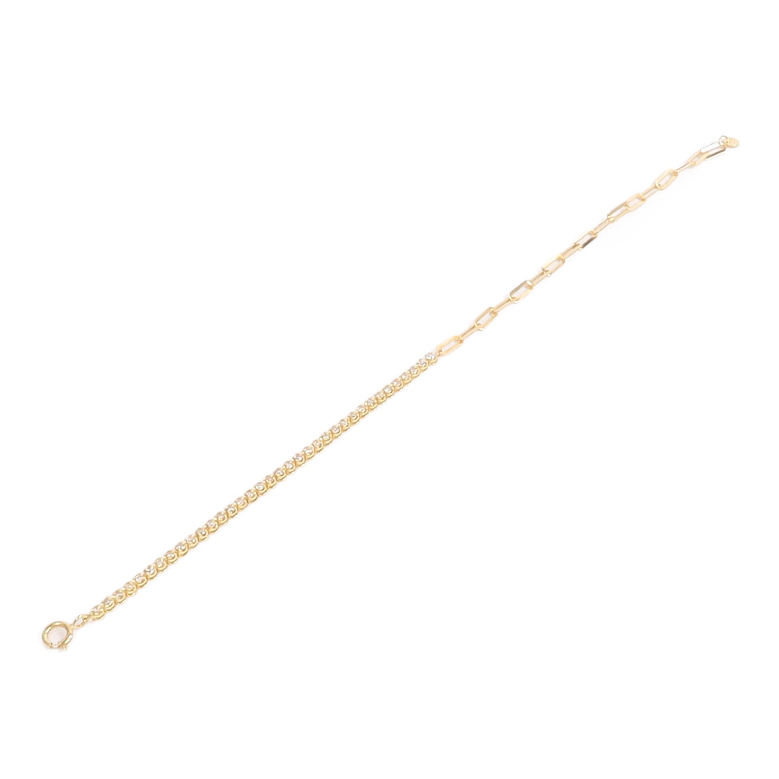 JEWELRY 18K黃金Diamond Bracelet鑽石手鏈