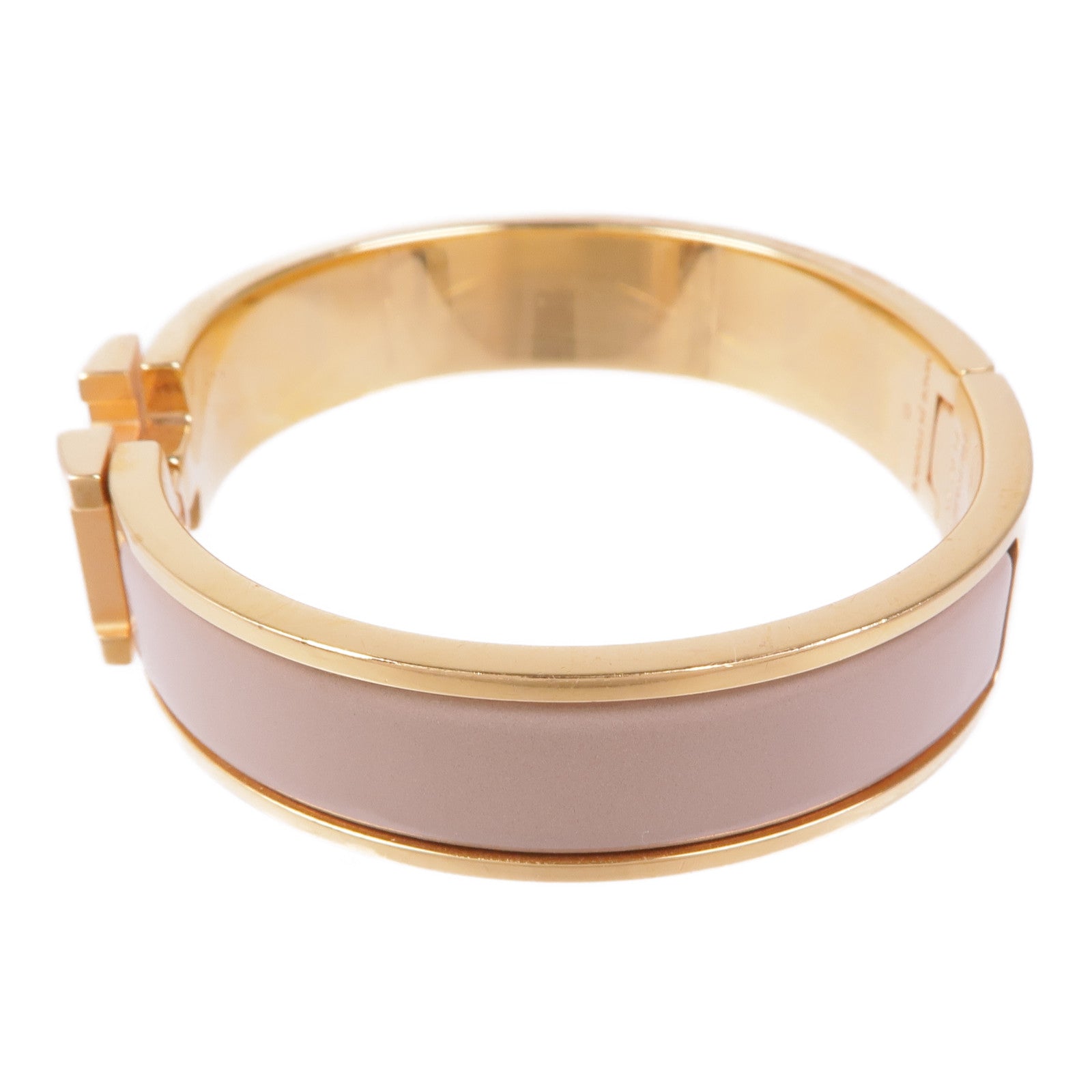 HERMES 琺瑯/金屬Clic H手鐲