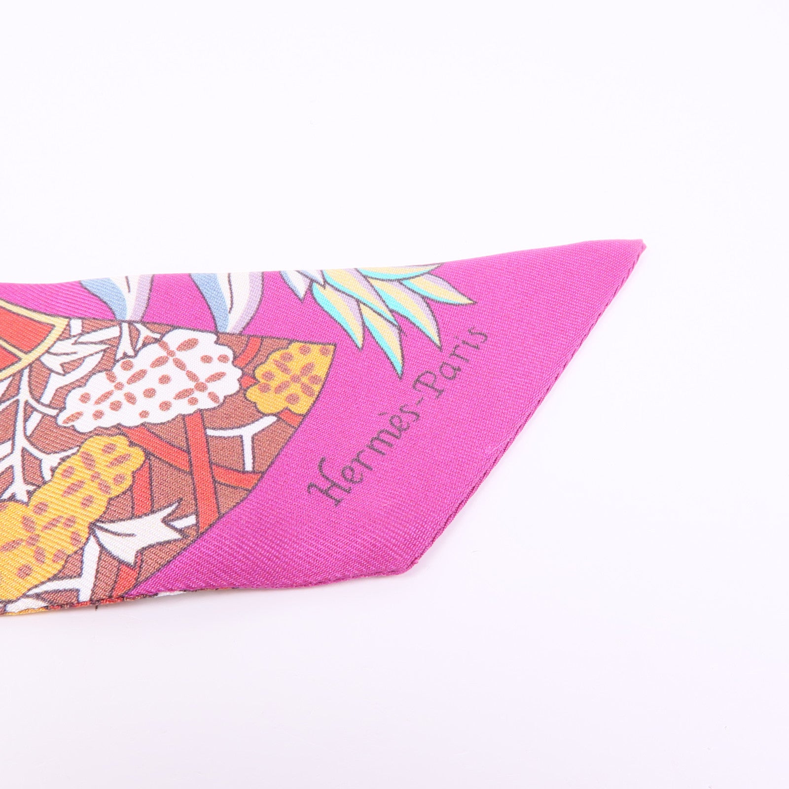 HERMES 絲質Twilly絲巾