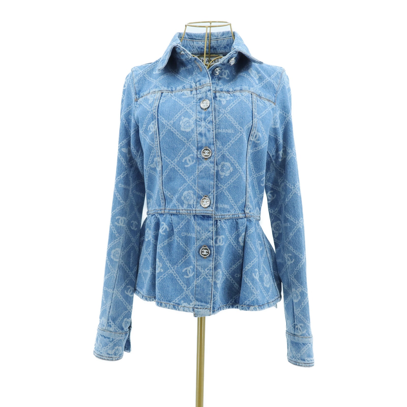 CHANEL Cotton/Polyester Denim Jacket外套