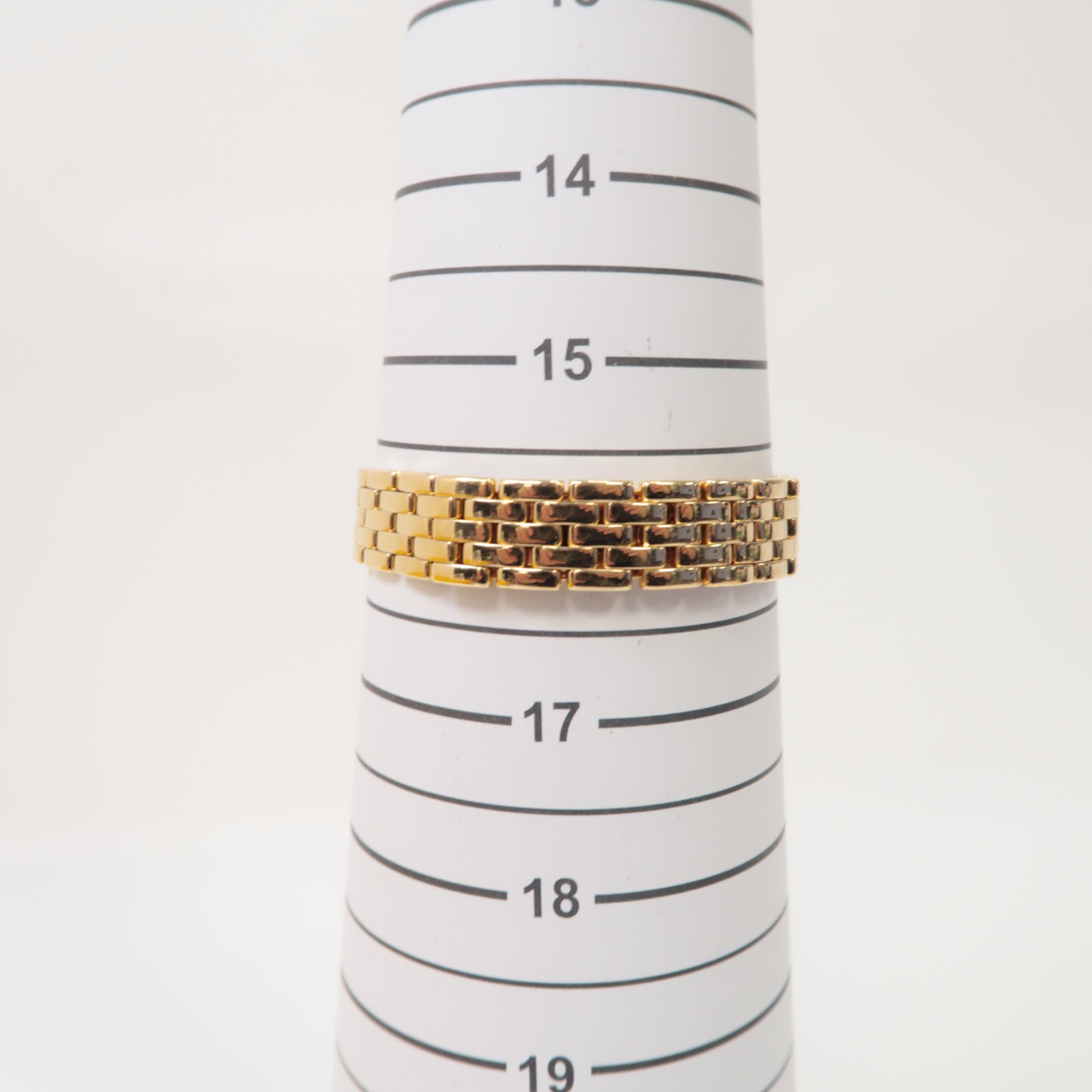 CARTIER Panthere SM 18K黃金手錶石英機芯米色
