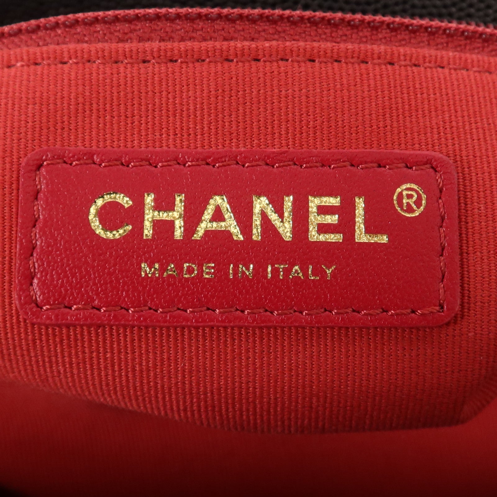 CHANEL 牛皮皮革Chain Shoulder Bag金扣鏈帶肩背袋