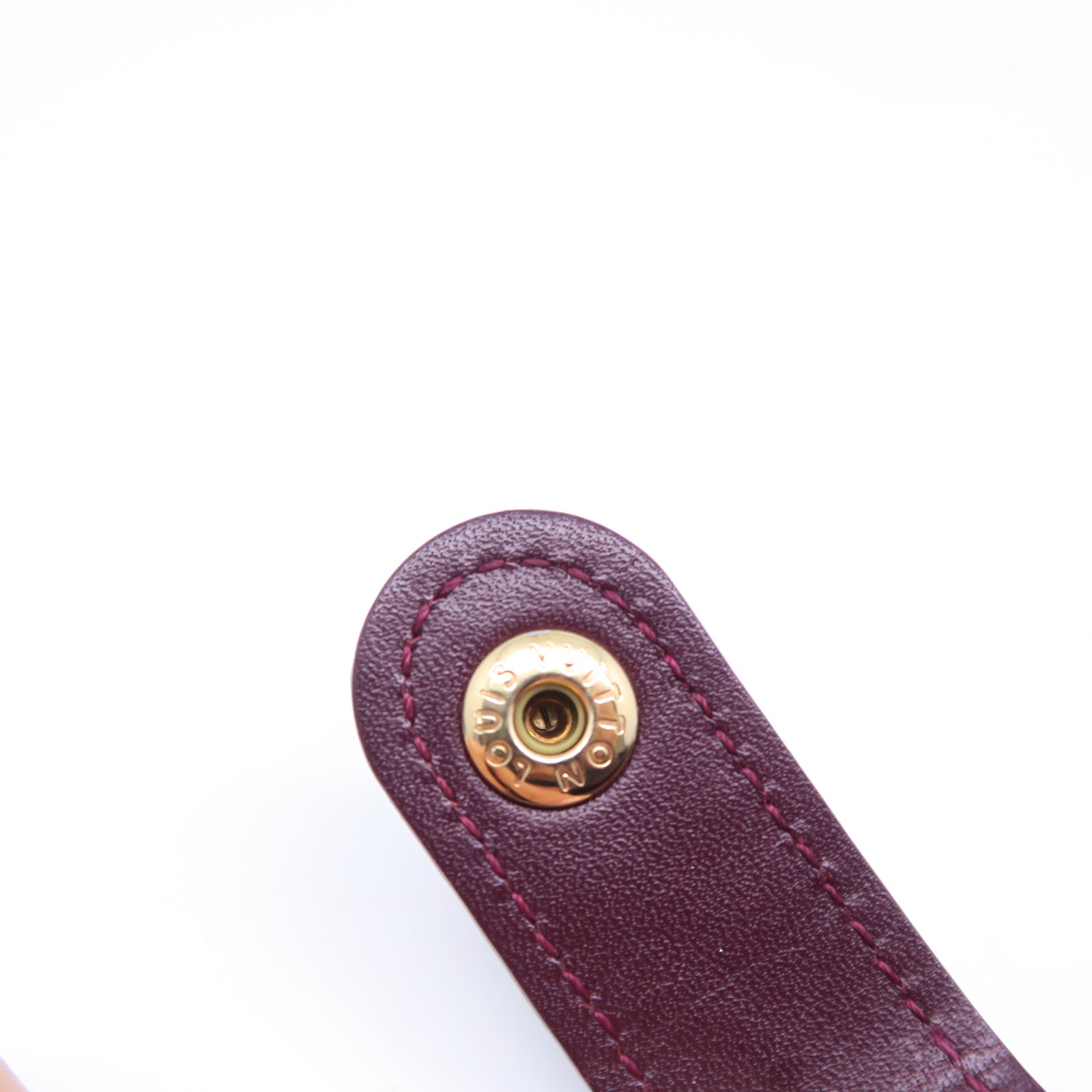 LOUIS VUITTON 【激減優惠】Monogram Vernis Portefeuille Viennois金扣錢包酒紅色