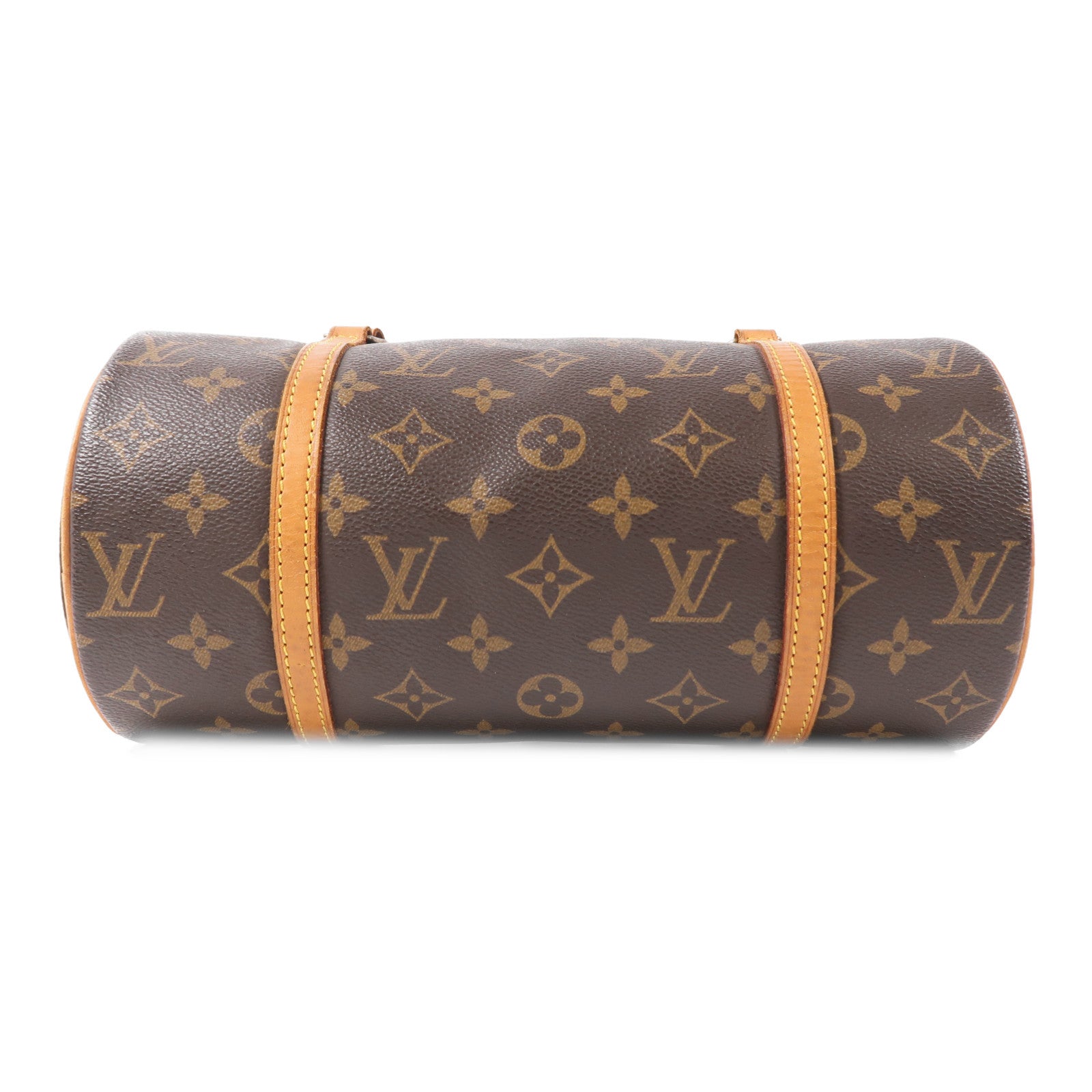 LOUIS VUITTON Monogram Papillon PM金扣手挽袋