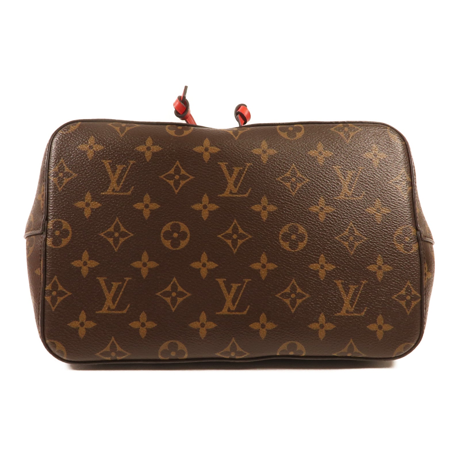 LOUIS VUITTON Monogram Neo Noe Bucket Bag金扣肩背袋Coquelicot