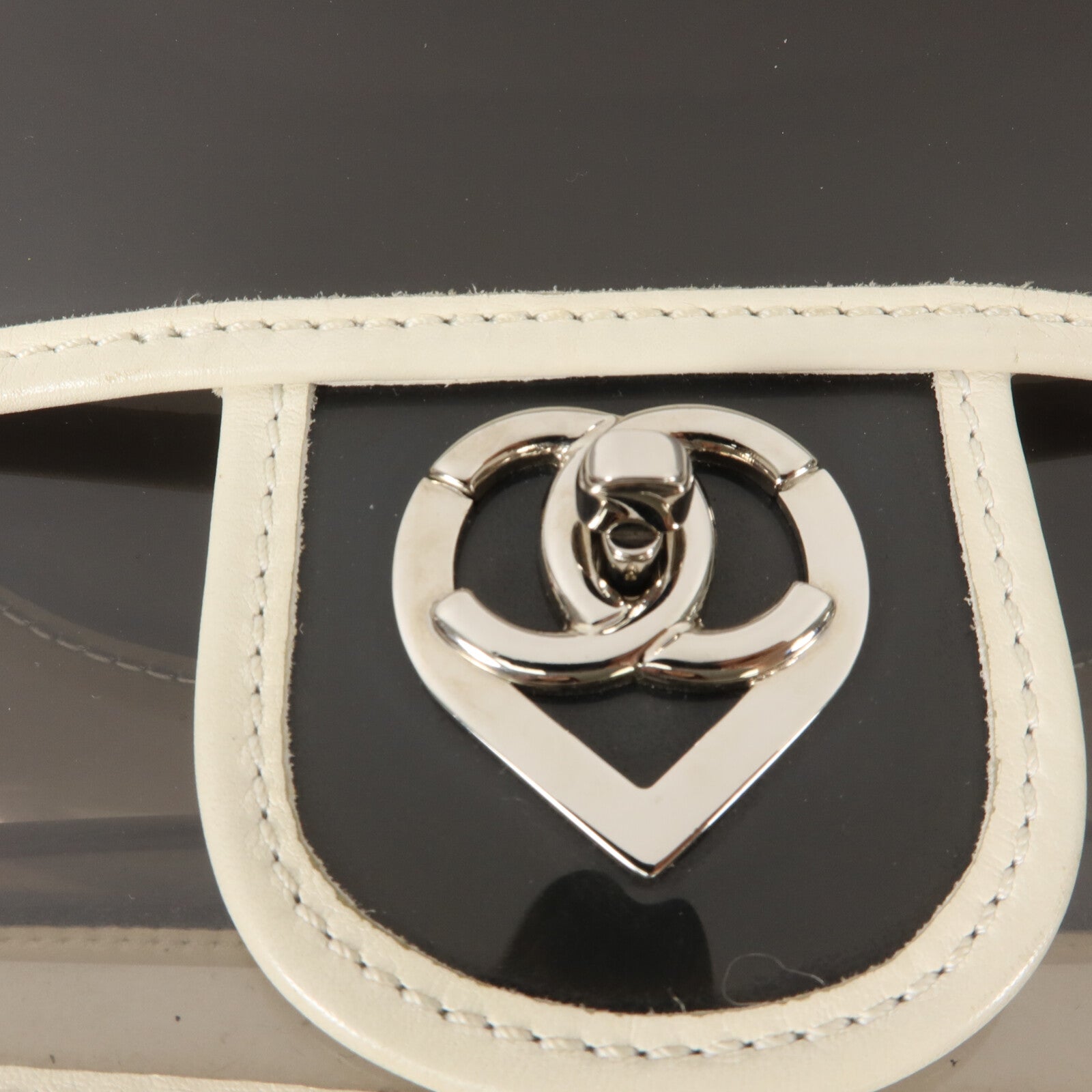 CHANEL PVC Chain Shoulder Bag鏈帶肩背袋