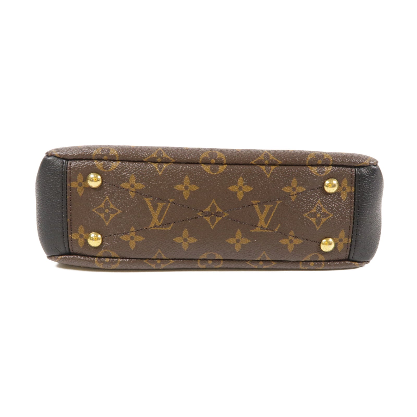 LOUIS VUITTON Monogram Pallas BB金扣手挽肩背兩用袋