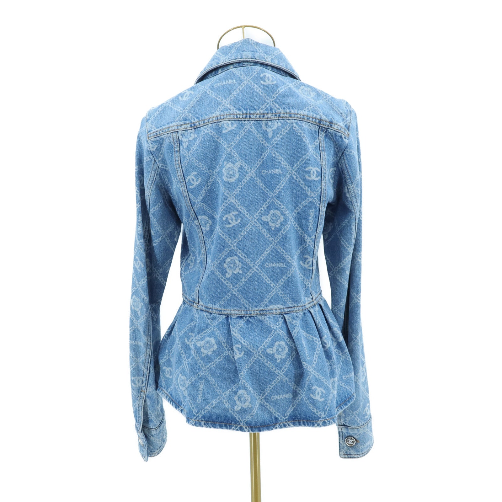 CHANEL Cotton/Polyester Denim Jacket外套