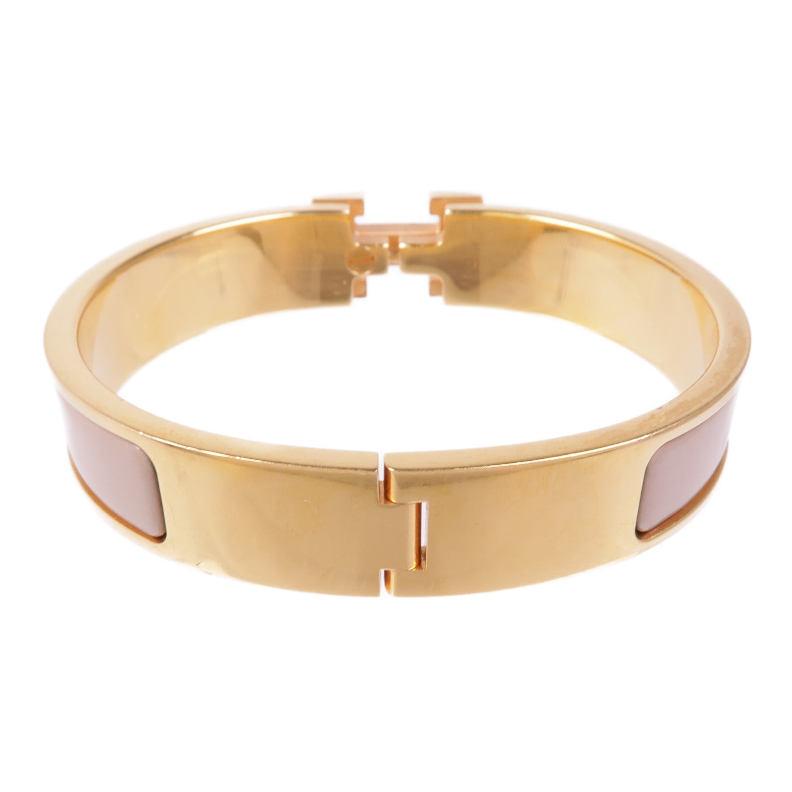 HERMES 琺瑯/金屬Clic H手鐲