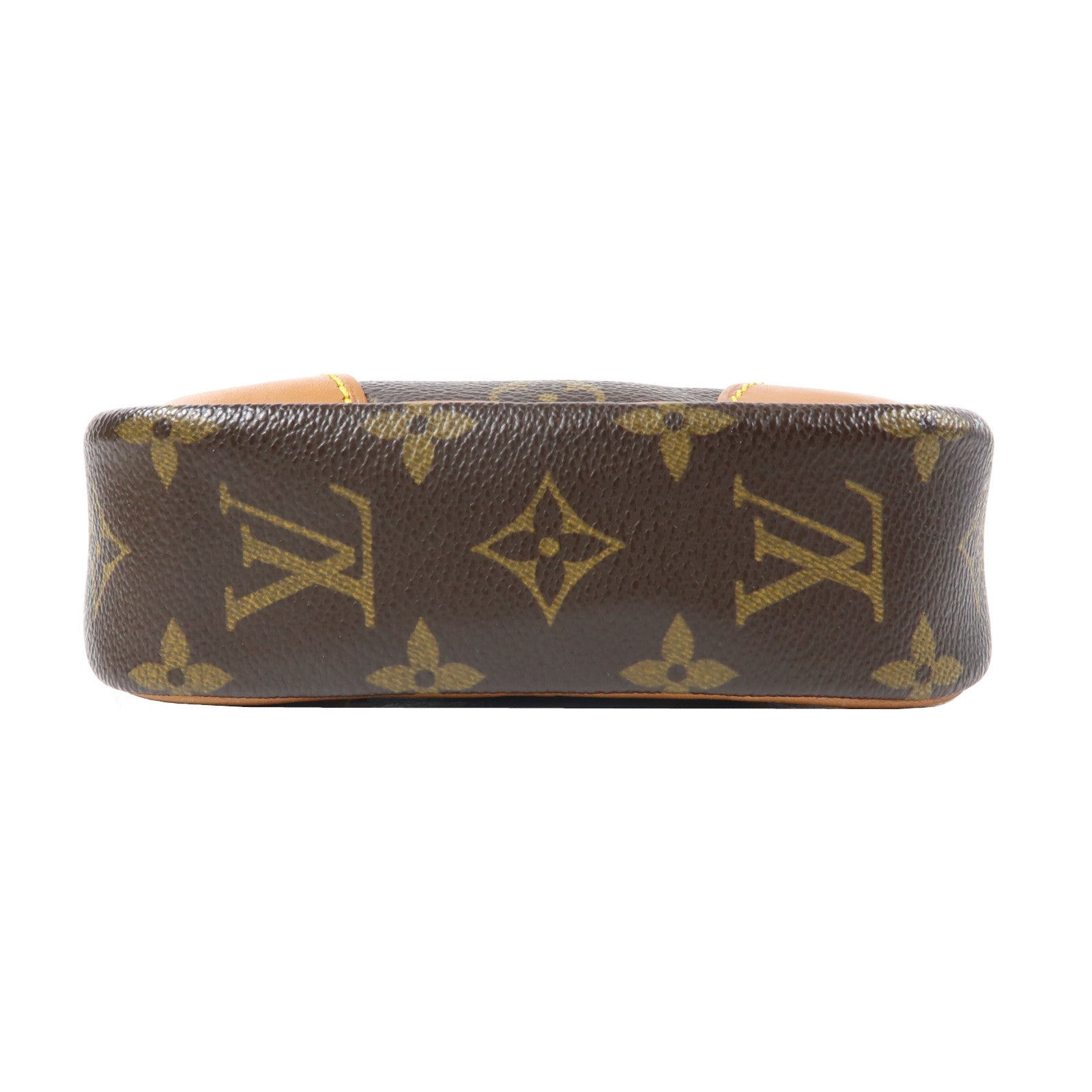 LOUIS VUITTON Monogram Danube金扣肩背袋啡色