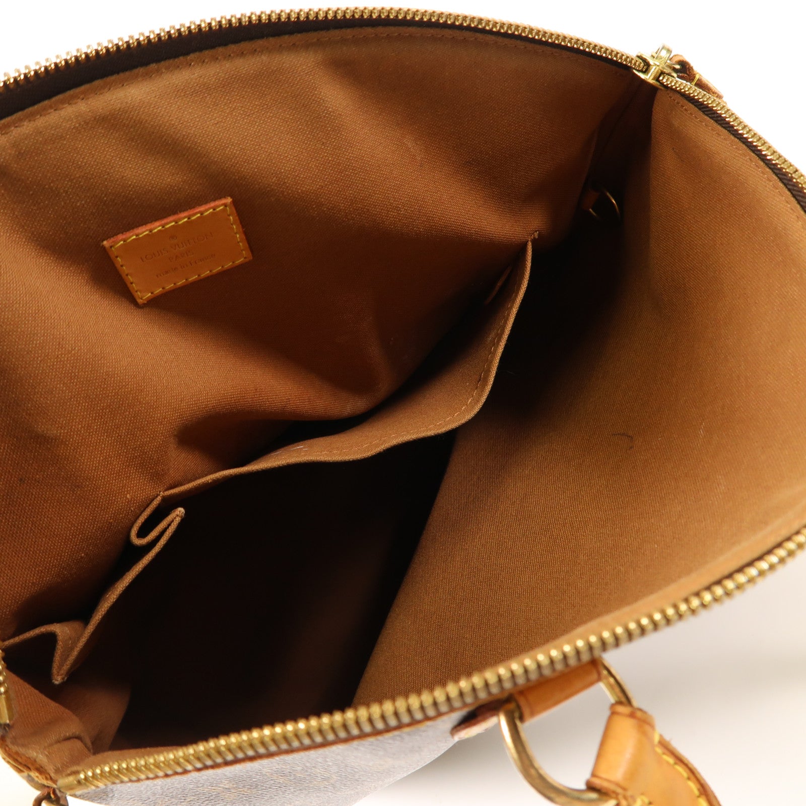 LOUIS VUITTON Monogram Lockit金扣手挽袋