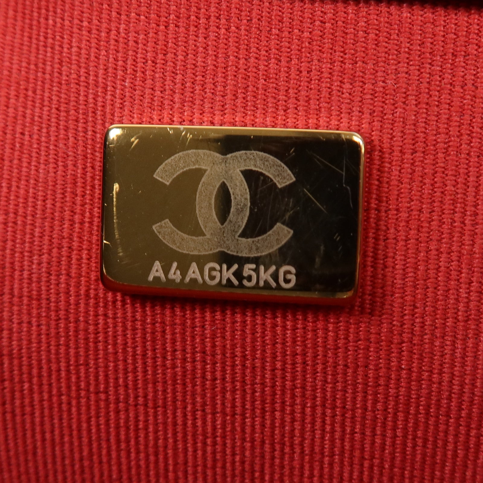 CHANEL 牛皮皮革Chain Shoulder Bag金扣鏈帶肩背袋