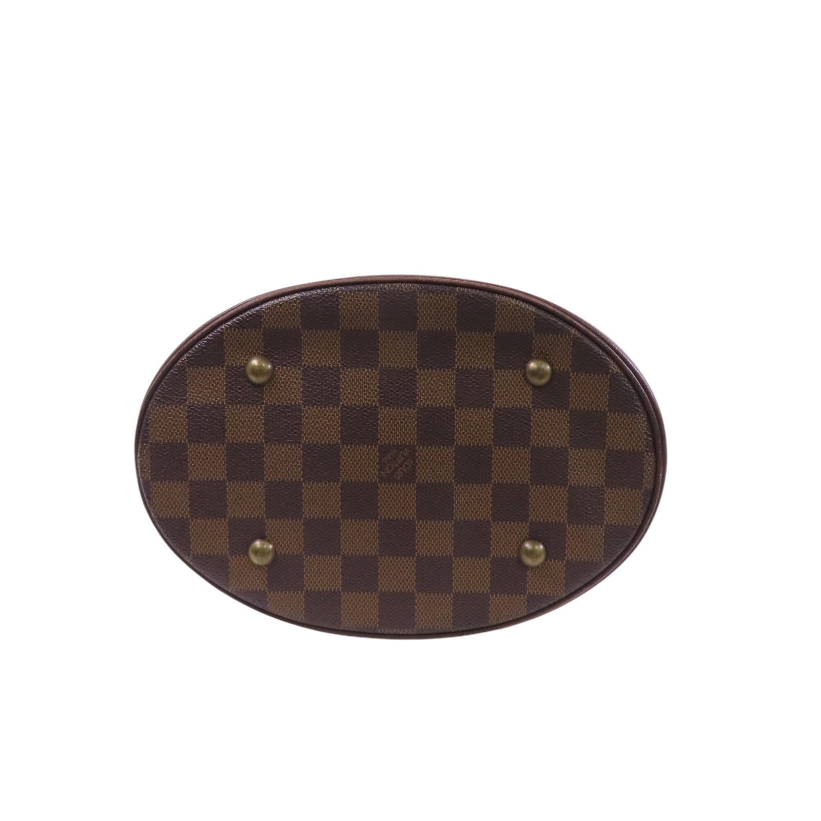 LOUIS VUITTON Damier Ebene Marais金扣肩背袋