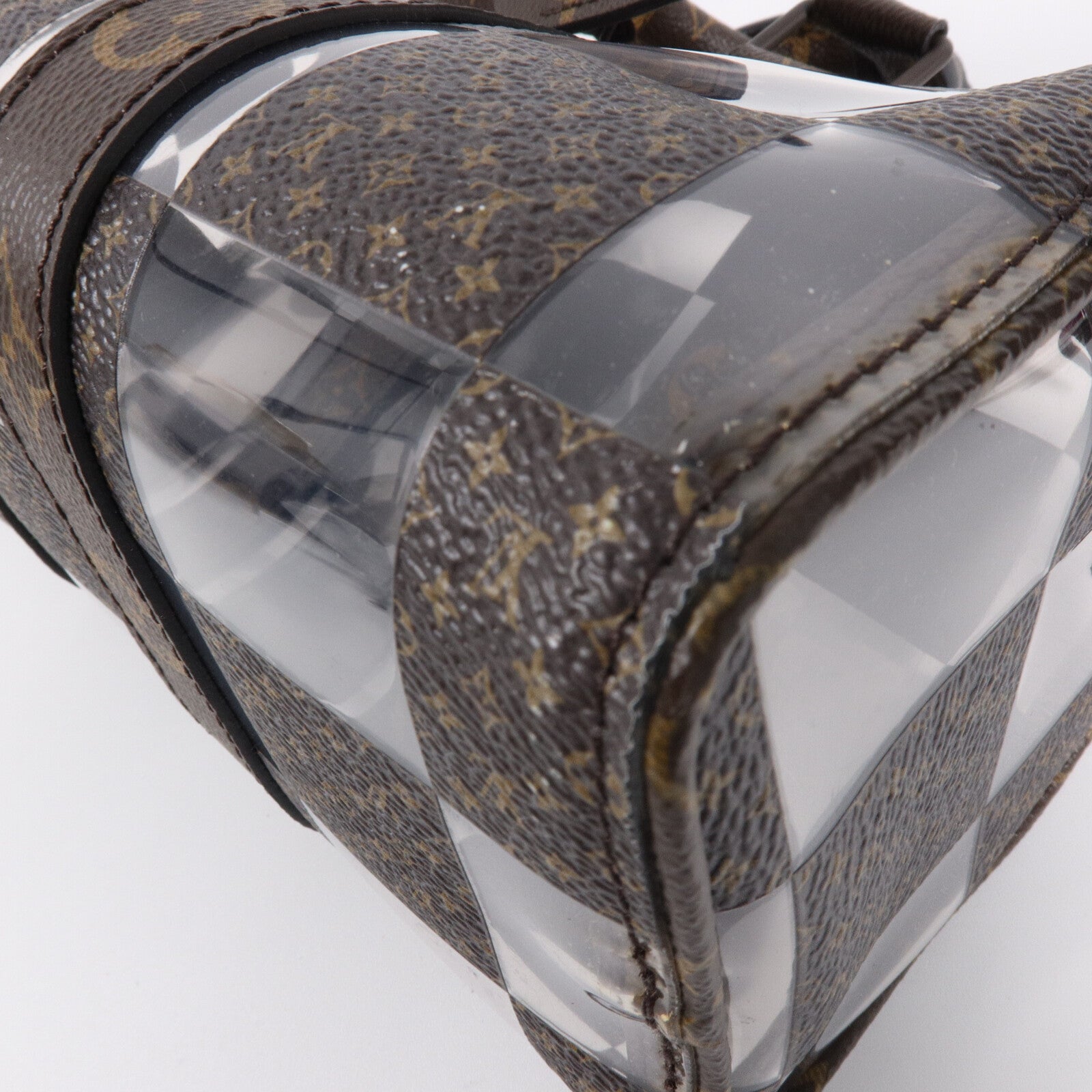 LOUIS VUITTON Monogram Chess Keepall Bandoulie 25手挽肩背兩用袋