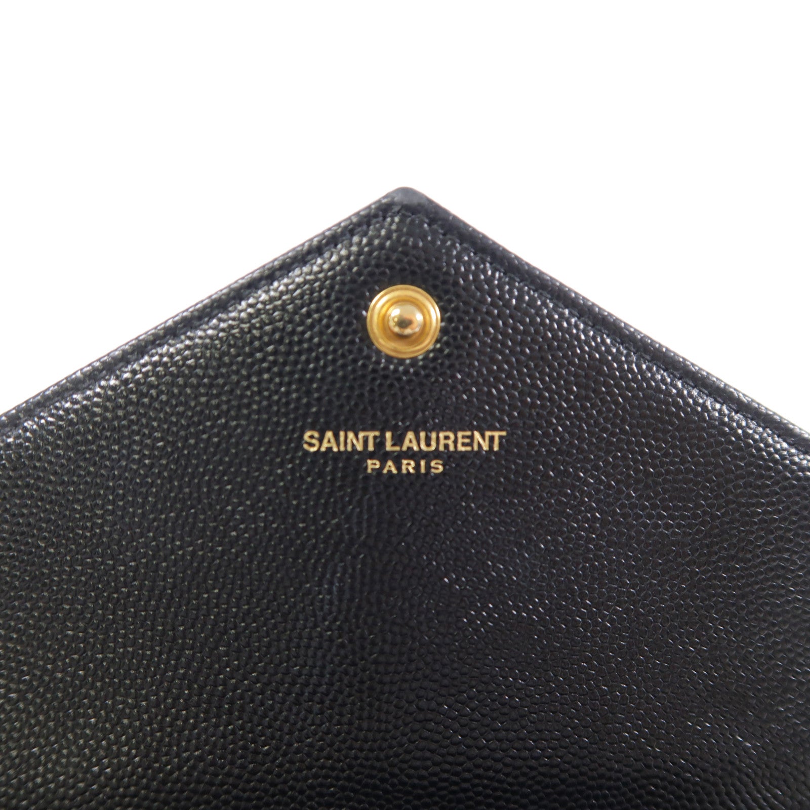 YVES SAINT LAURENT 牛皮皮革Shoulder Bag金扣鏈帶肩背袋