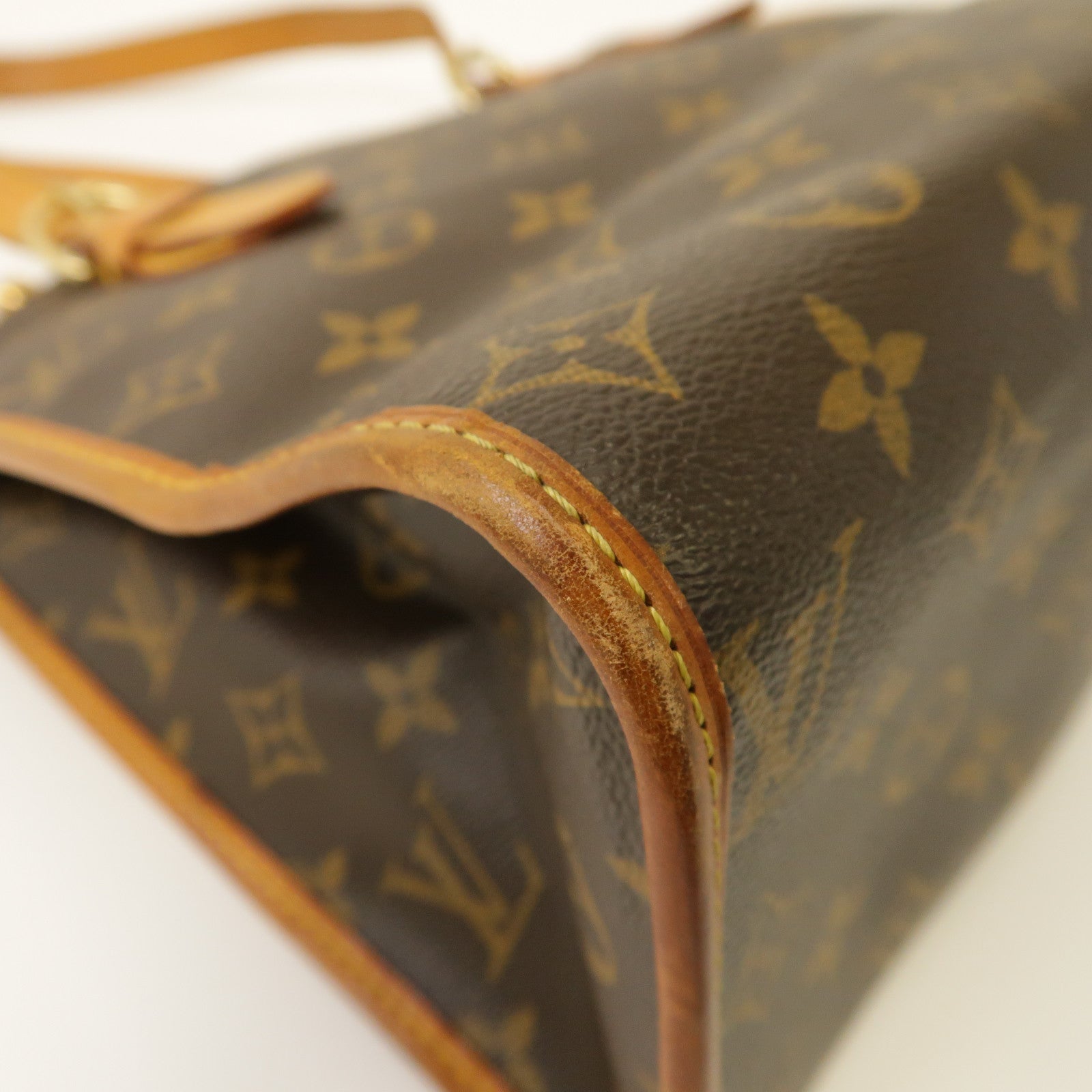 LOUIS VUITTON 【激減優惠】Monogram Popincourt Haut金扣手挽袋啡色