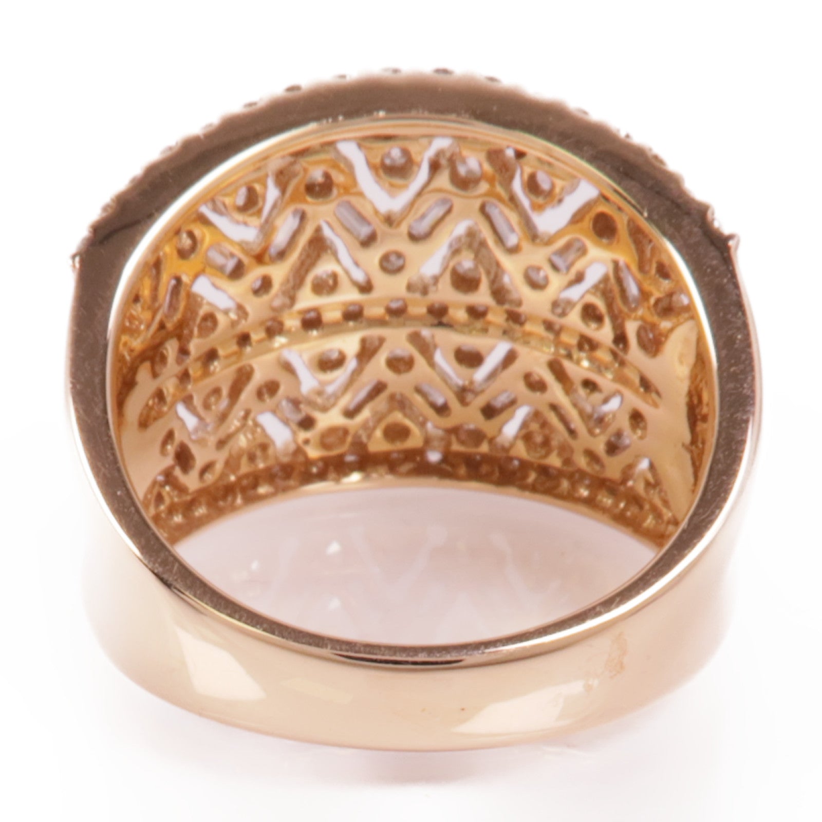 JEWELRY 【激減優惠】18K玫瑰金Diamond Ring鑽石戒指US#6