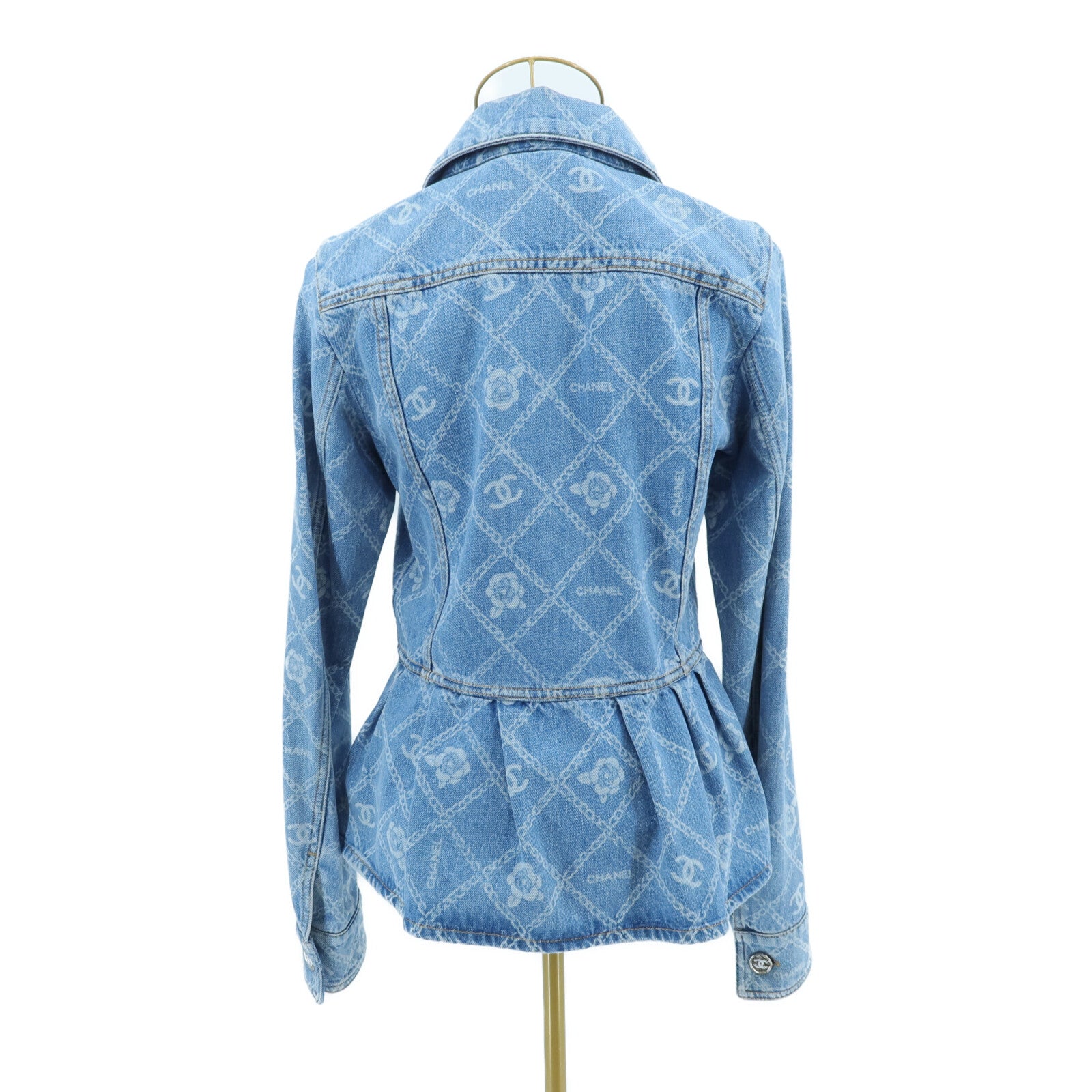 CHANEL Cotton/Polyester Denim Jacket外套
