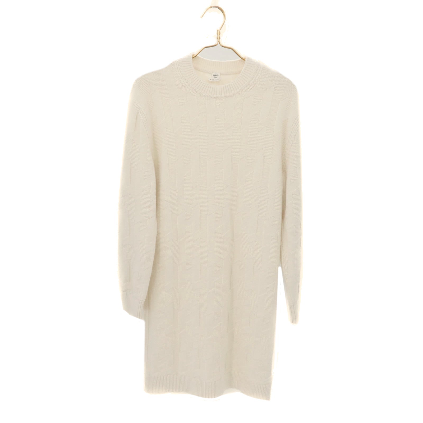 HERMES Wool H Motif Knit Dress連身裙