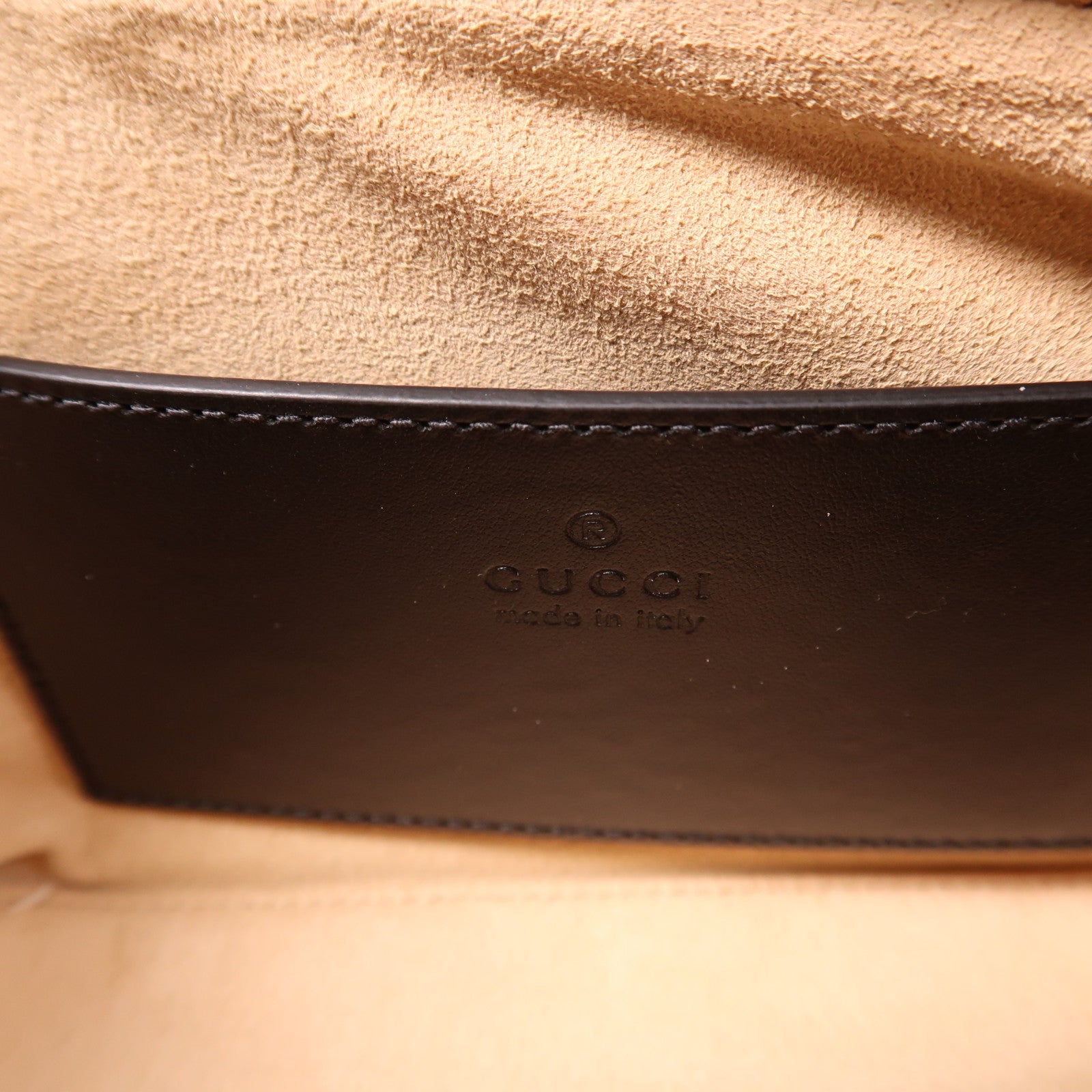 GUCCI 【激減優惠】牛皮皮革Marmont金扣肩背袋