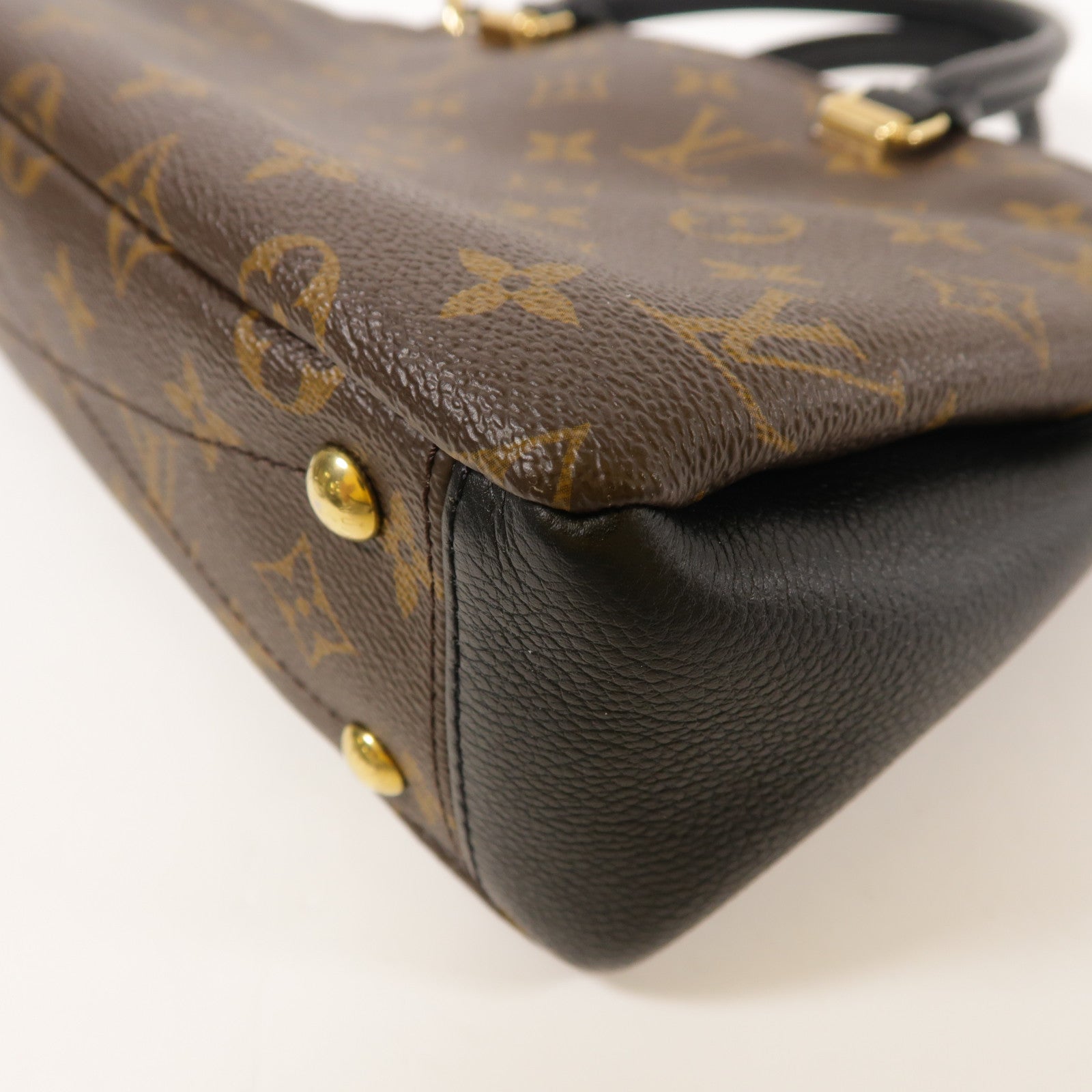 LOUIS VUITTON Monogram Pallas BB金扣手挽肩背兩用袋