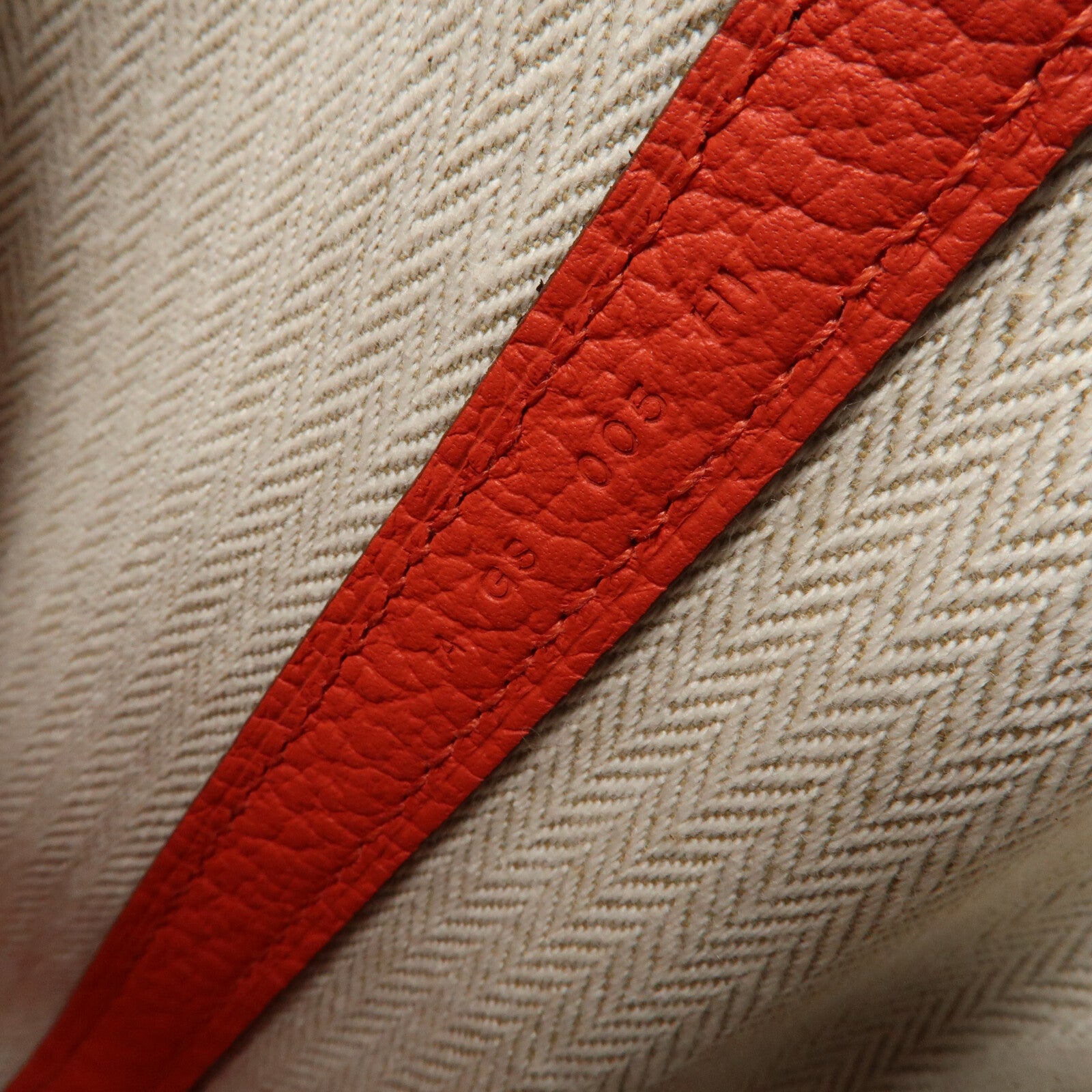 HERMES Country皮革Garden Party TPM銀扣手挽袋Rouge Casaque