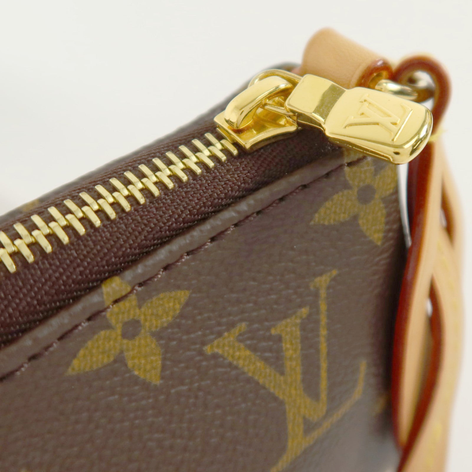 LOUIS VUITTON Monogram Porchette Tirette金扣肩背袋