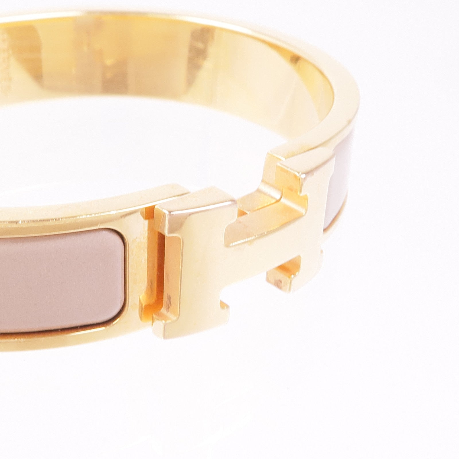 HERMES 琺瑯/金屬Clic H手鐲