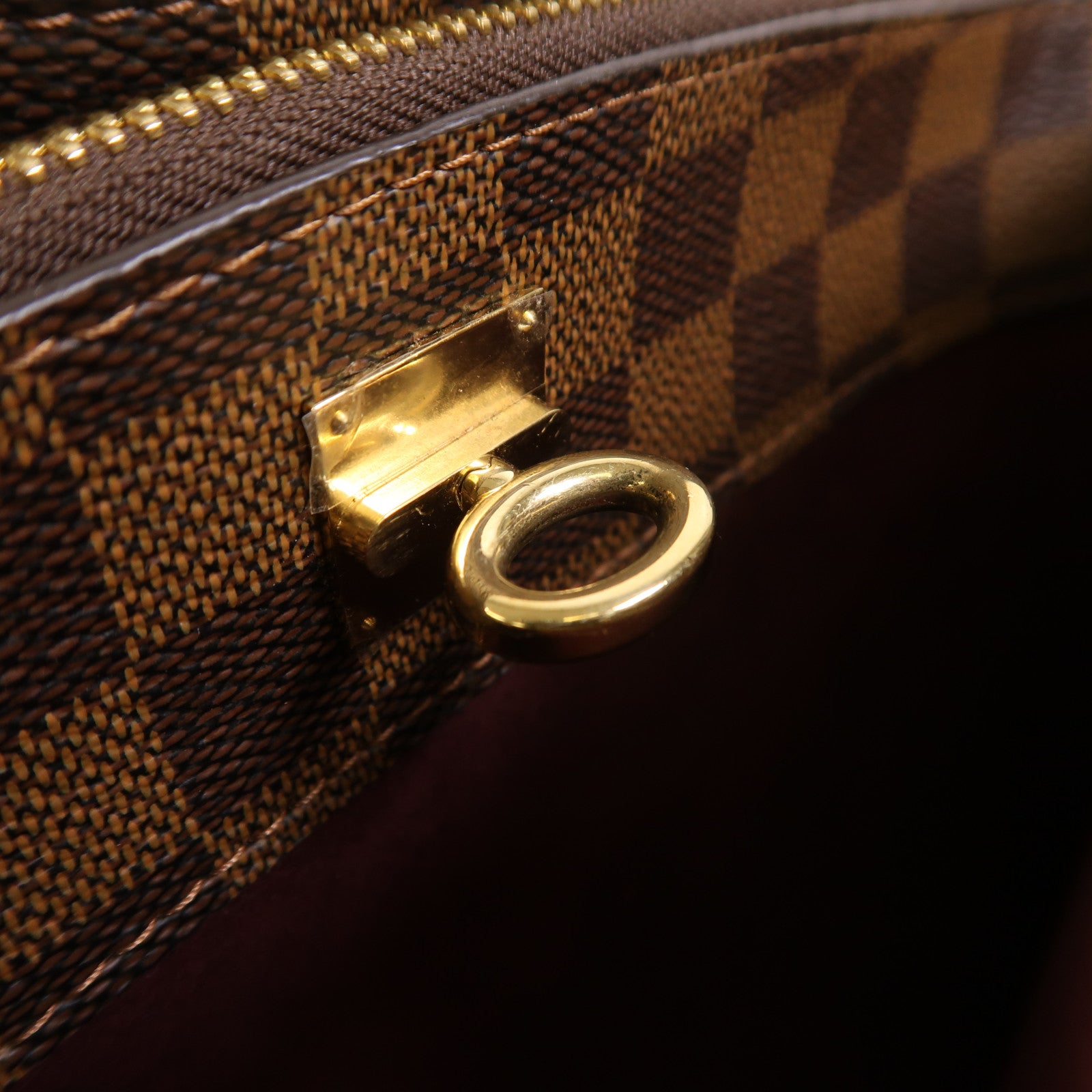 LOUIS VUITTON 【激減優惠】Damier Normandy金扣手挽肩背兩用袋