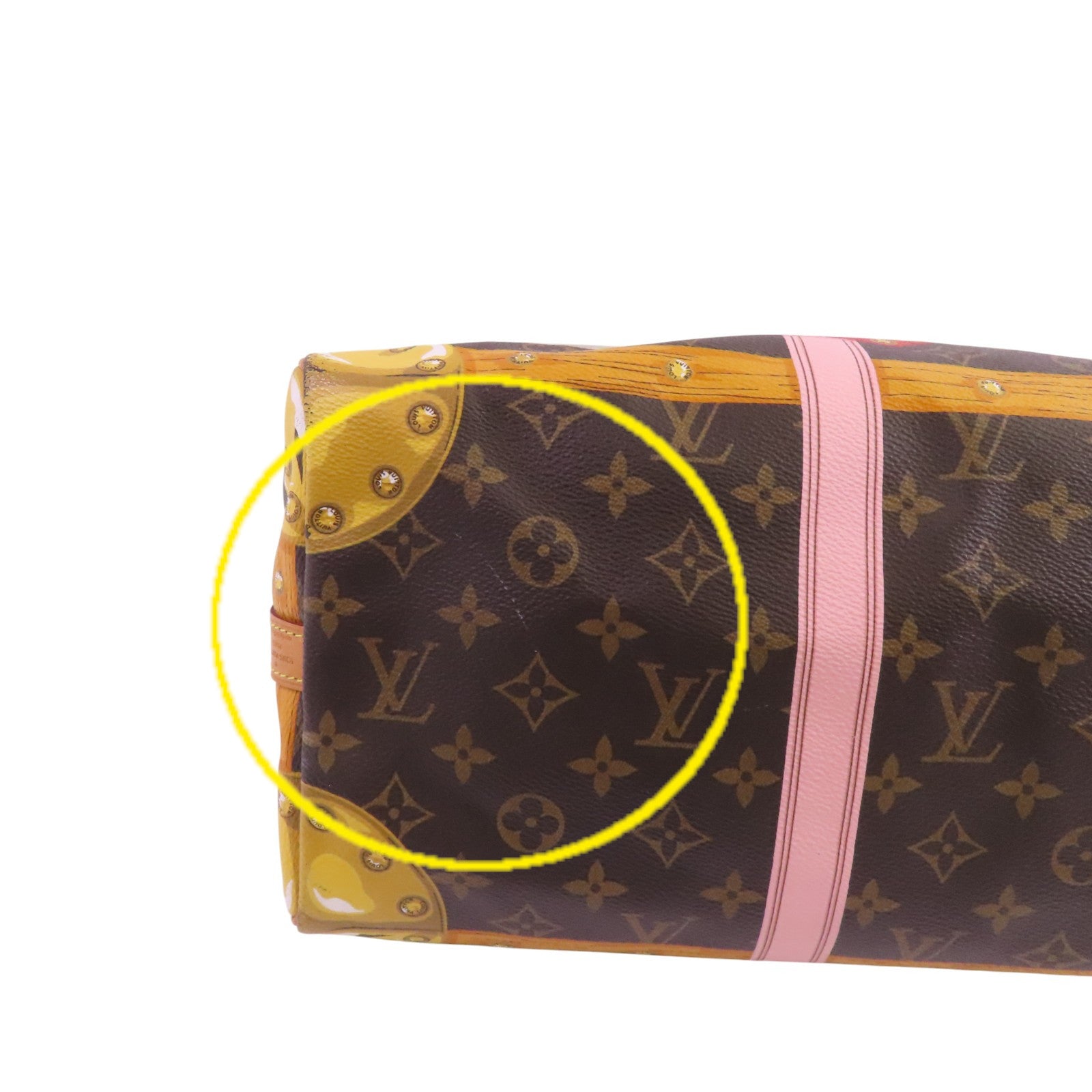 LOUIS VUITTON Monogram Speedy Bandouliere 30 Summer Trunk金扣手挽肩背兩用袋