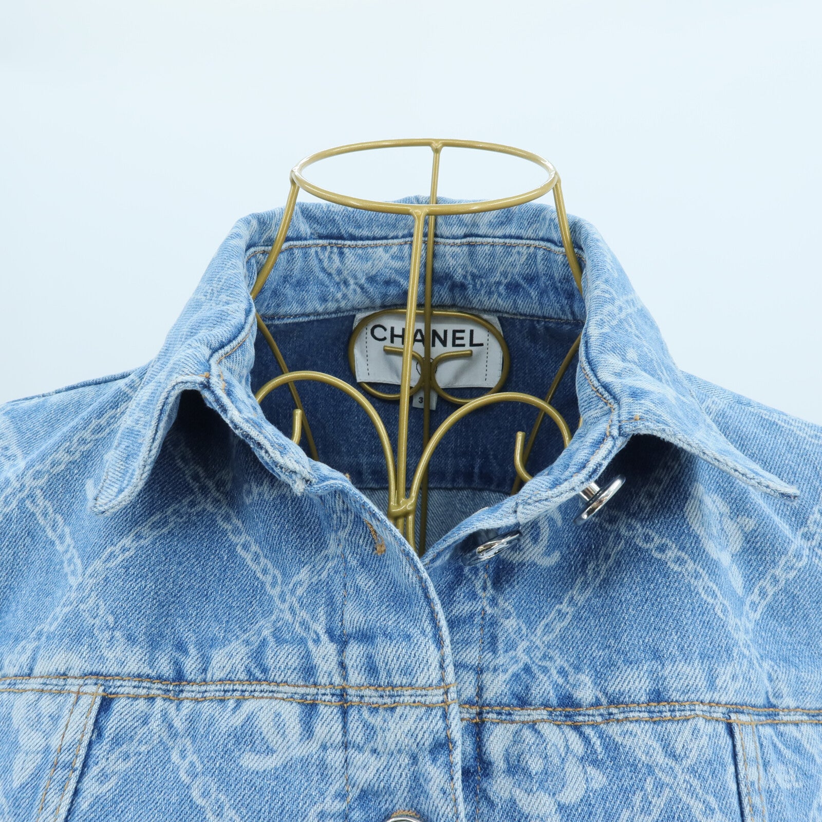 CHANEL Cotton/Polyester Denim Jacket外套