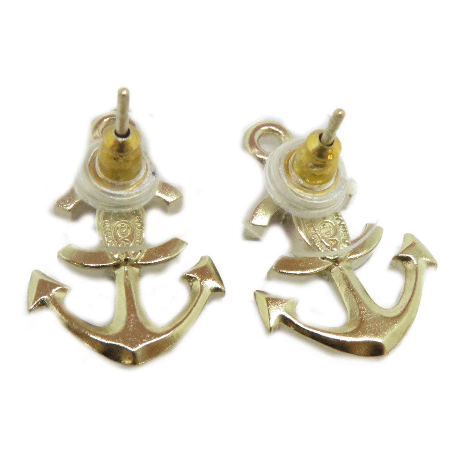 CHANEL 金屬Earrings耳環金色