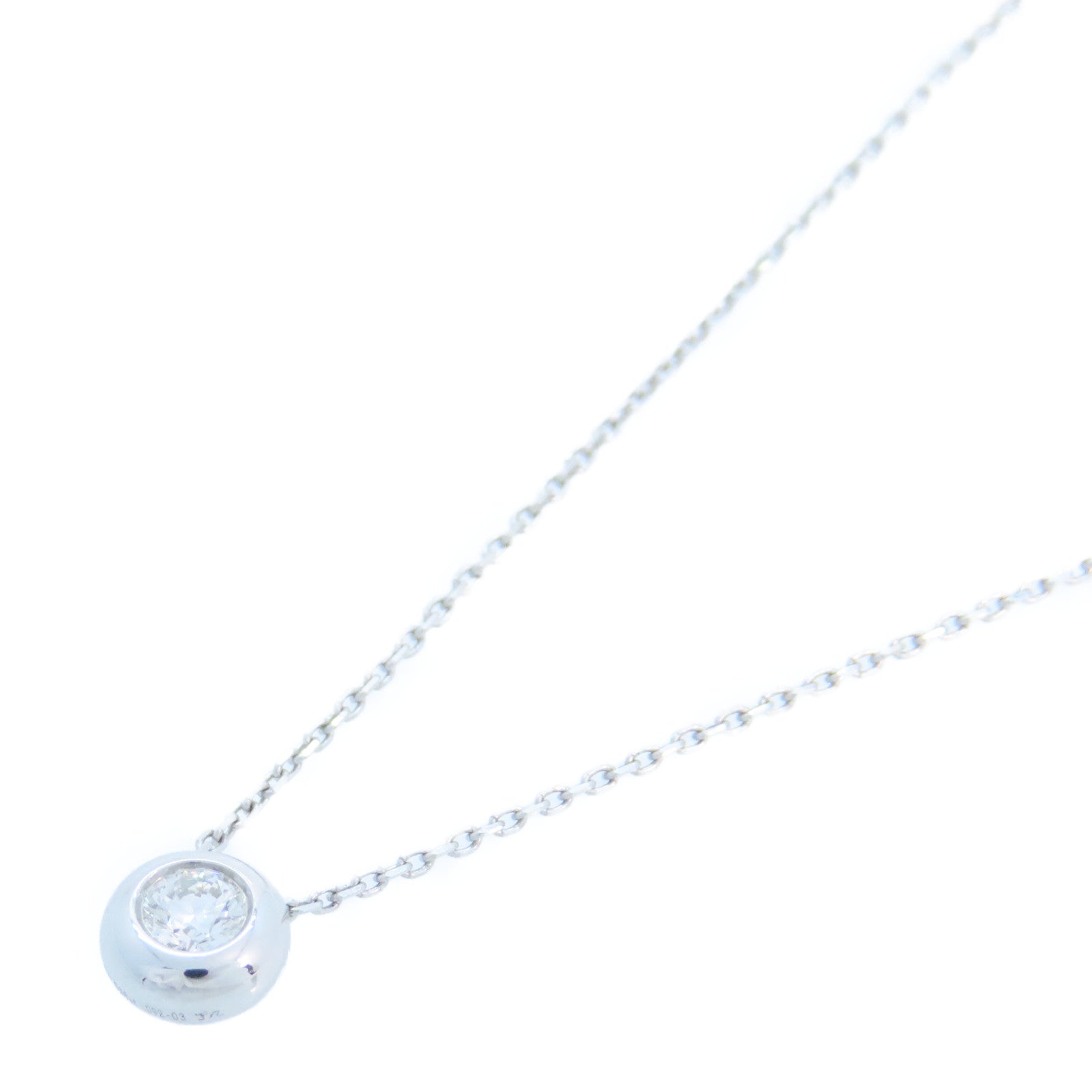 JEWELRY 【激減優惠】18K白金/鑽石Diamond Necklace項鏈