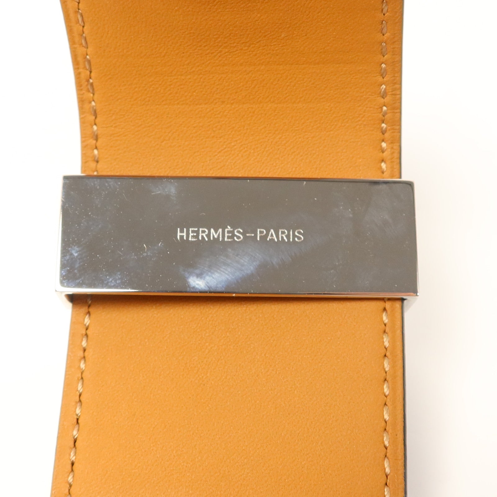 HERMES Swift皮革Collier De Chien手鐲Hermes#S