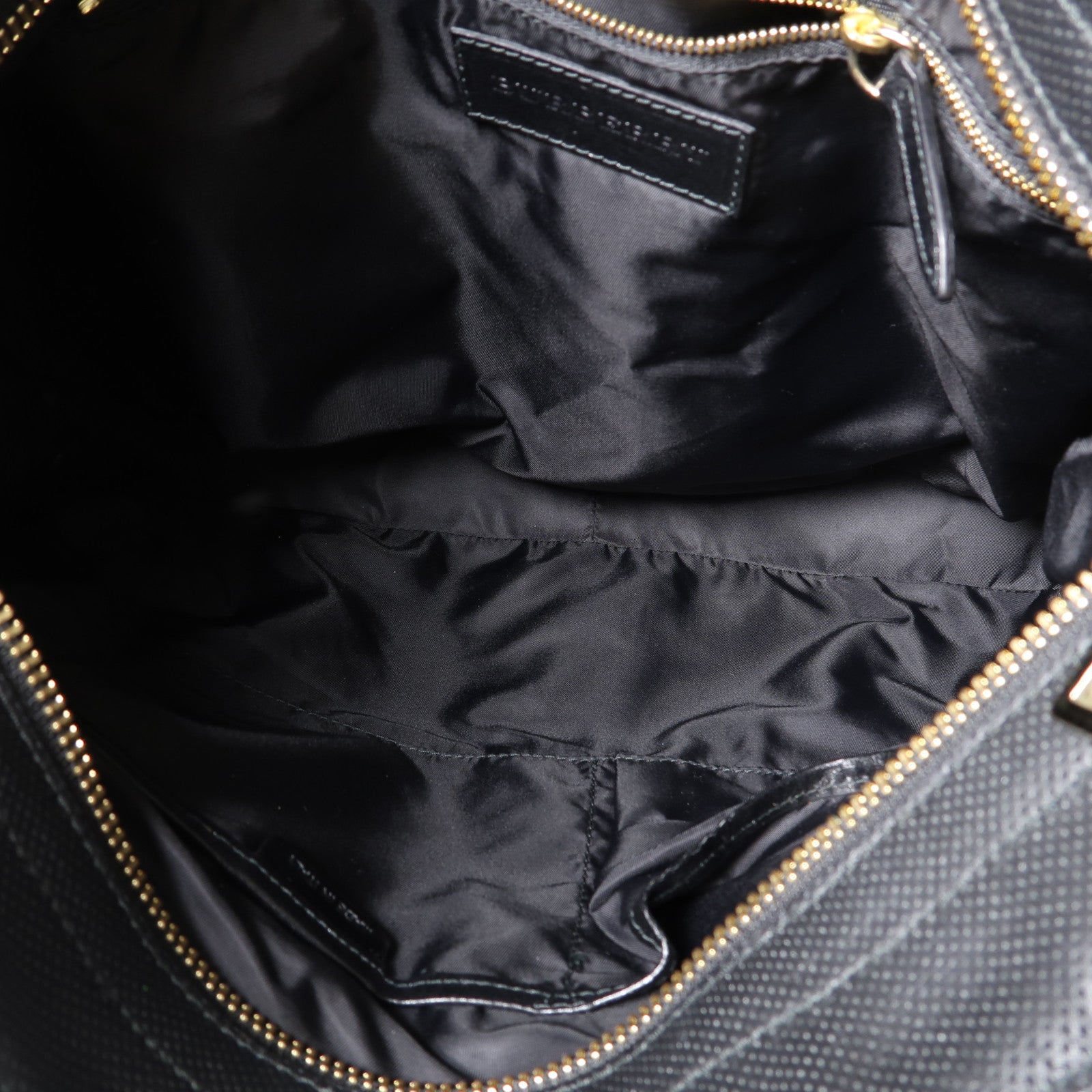 BURBERRY 尼龍Shoulder Bag金扣肩背袋黑色/灰色/白色
