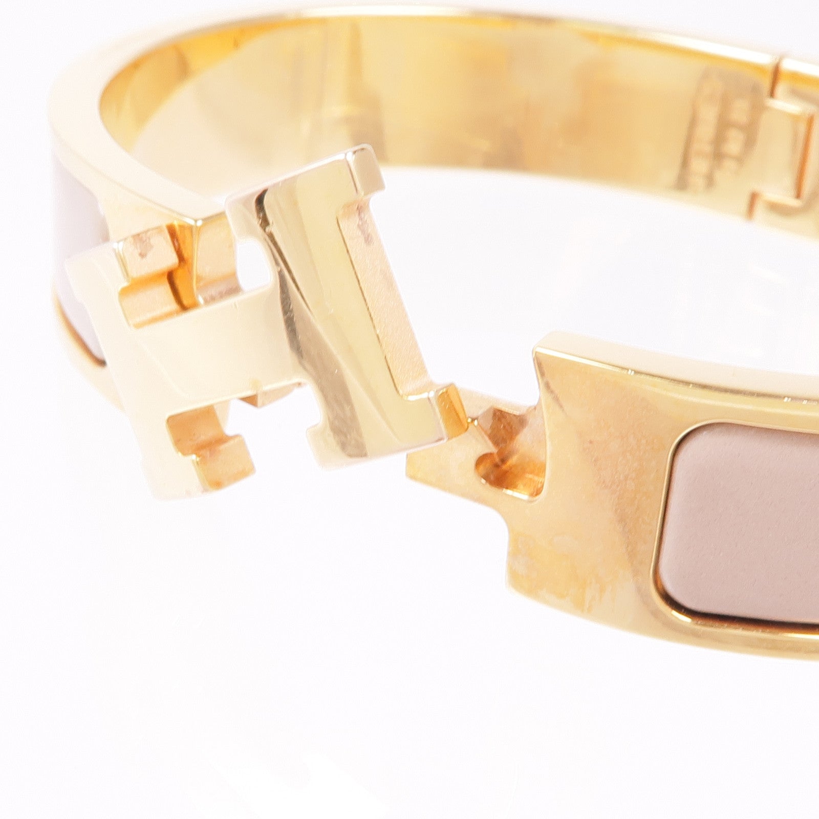 HERMES 琺瑯/金屬Clic H手鐲