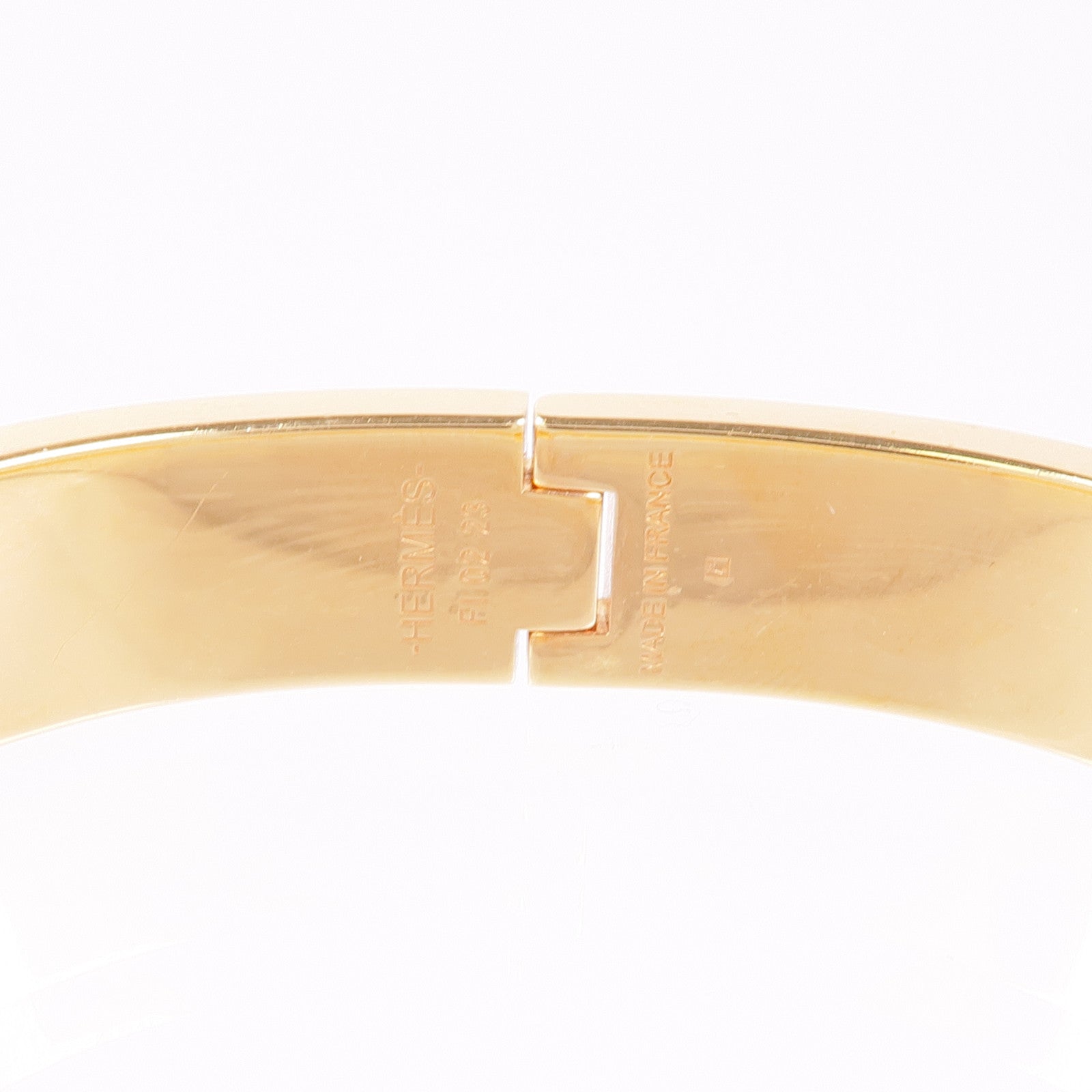 HERMES 琺瑯/金屬Clic H手鐲