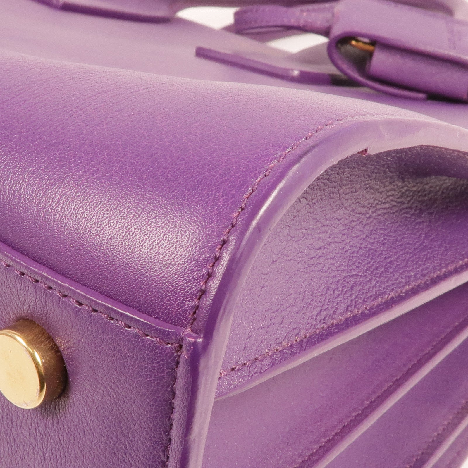 SAINT LAURENT 牛皮皮革Sac De Jour金扣手挽肩背兩用袋