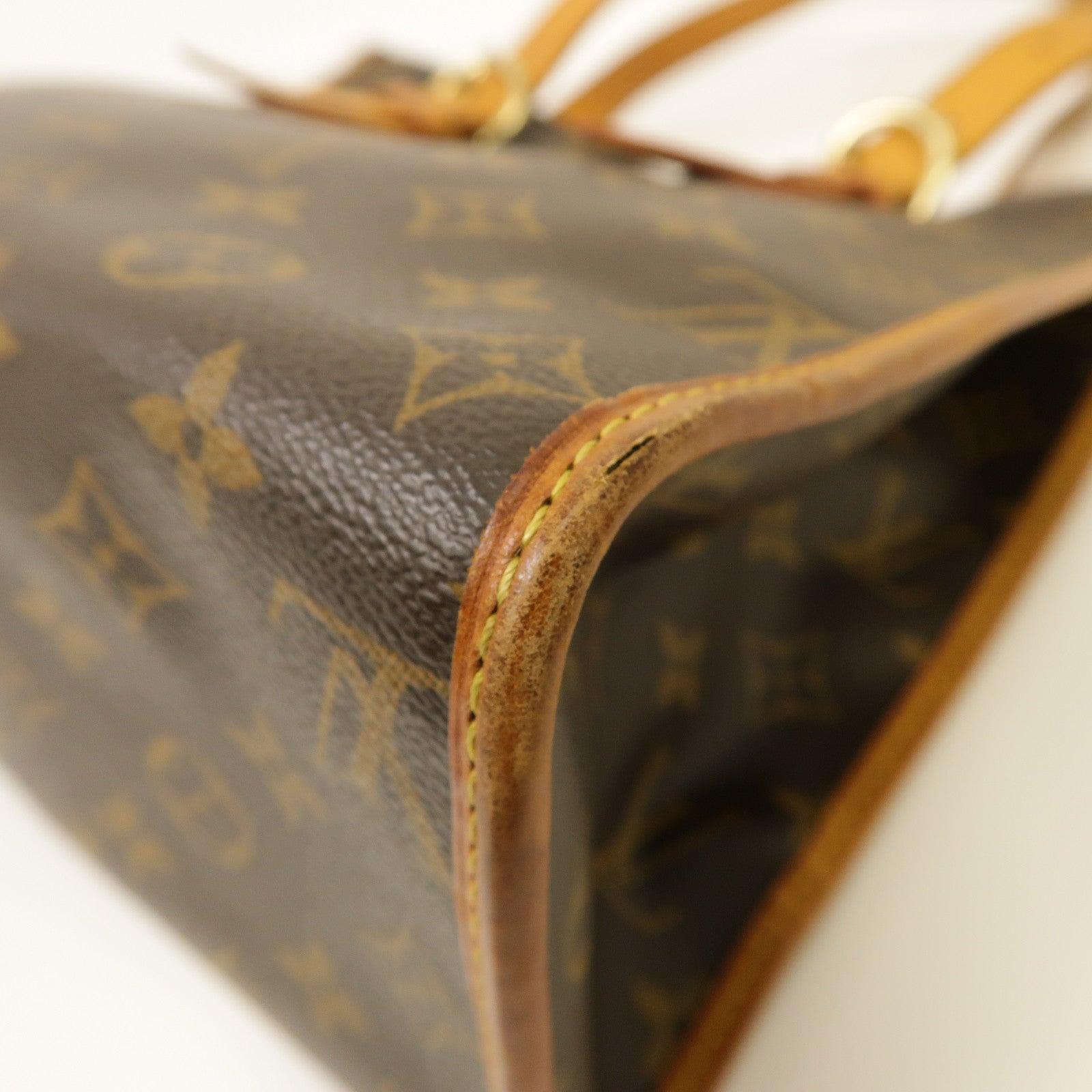 LOUIS VUITTON 【激減優惠】Monogram Popincourt Haut金扣手挽袋啡色