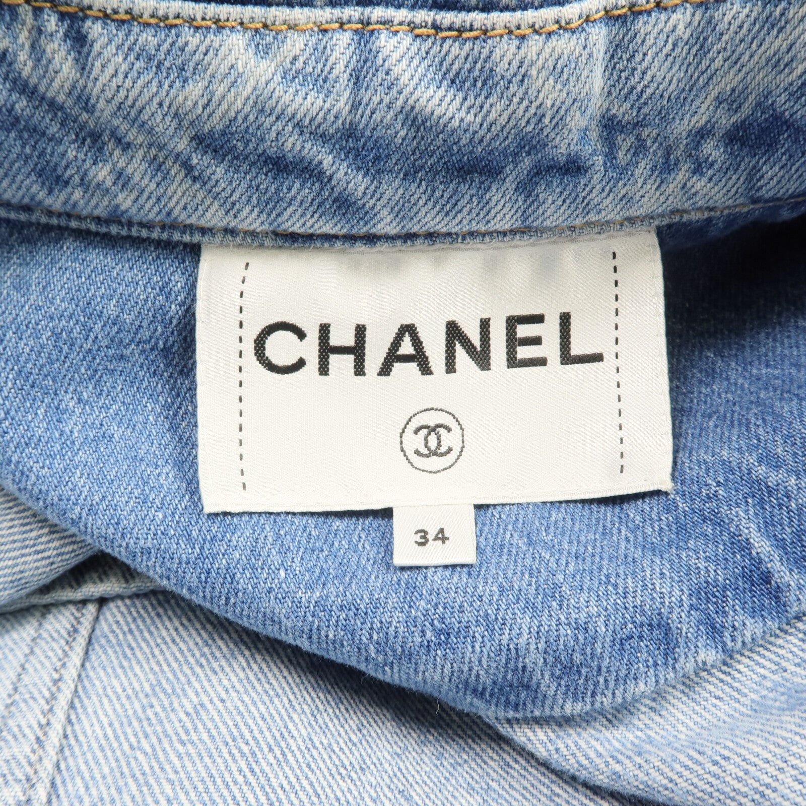 CHANEL Cotton/Polyester Denim Jacket外套