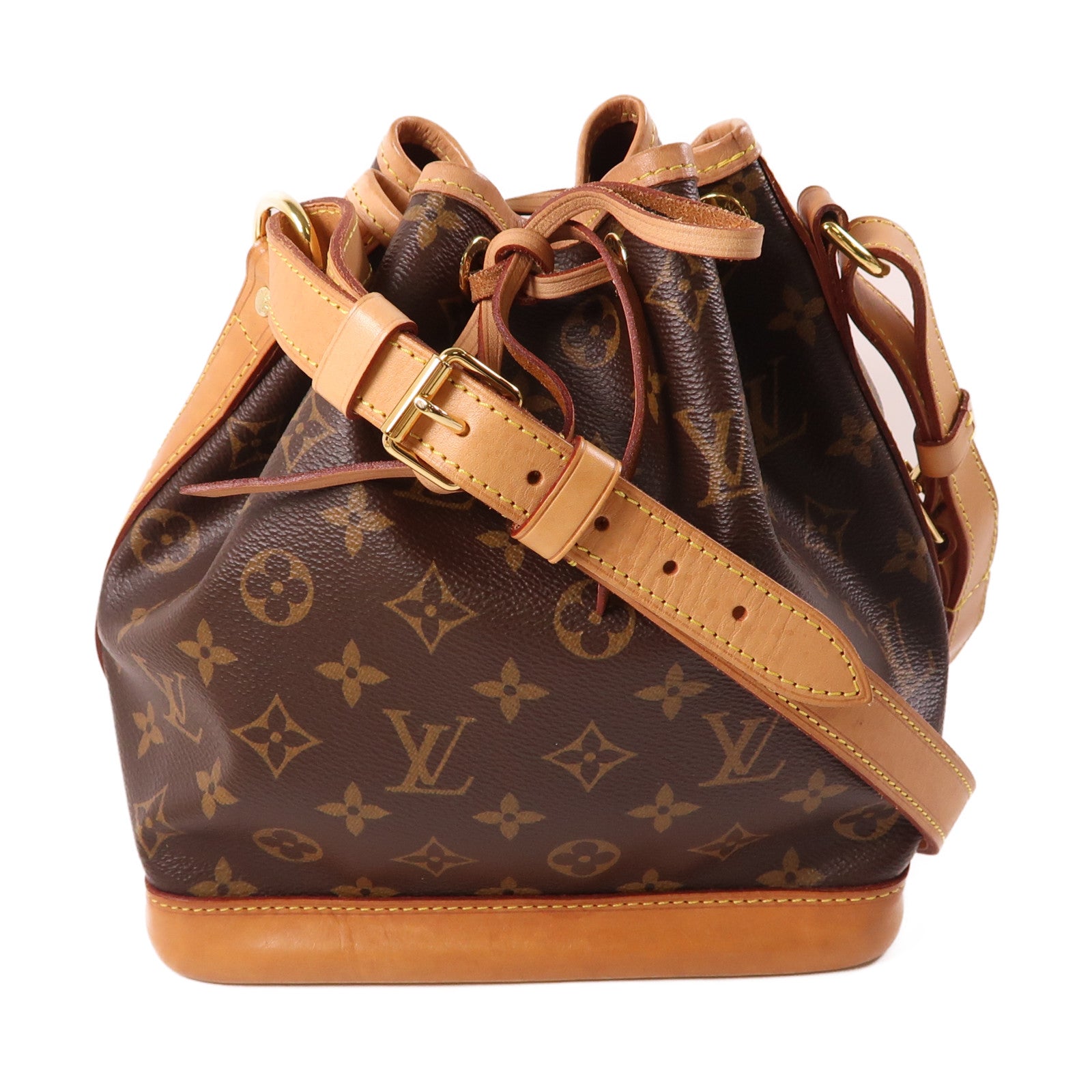 LOUIS VUITTON Monogram Noe BB金扣肩背袋啡色