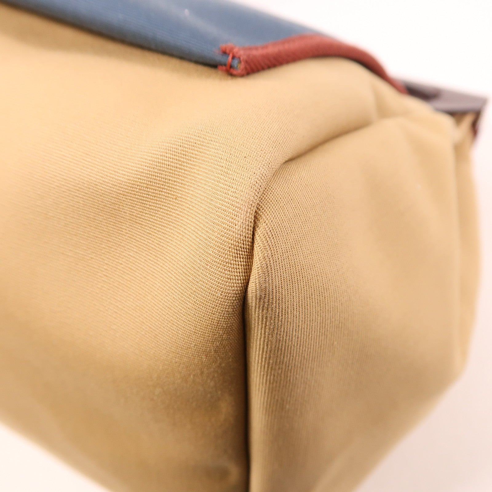 HERMES 帆布/皮革Herbag GM銀扣手挽肩背兩用袋Trench