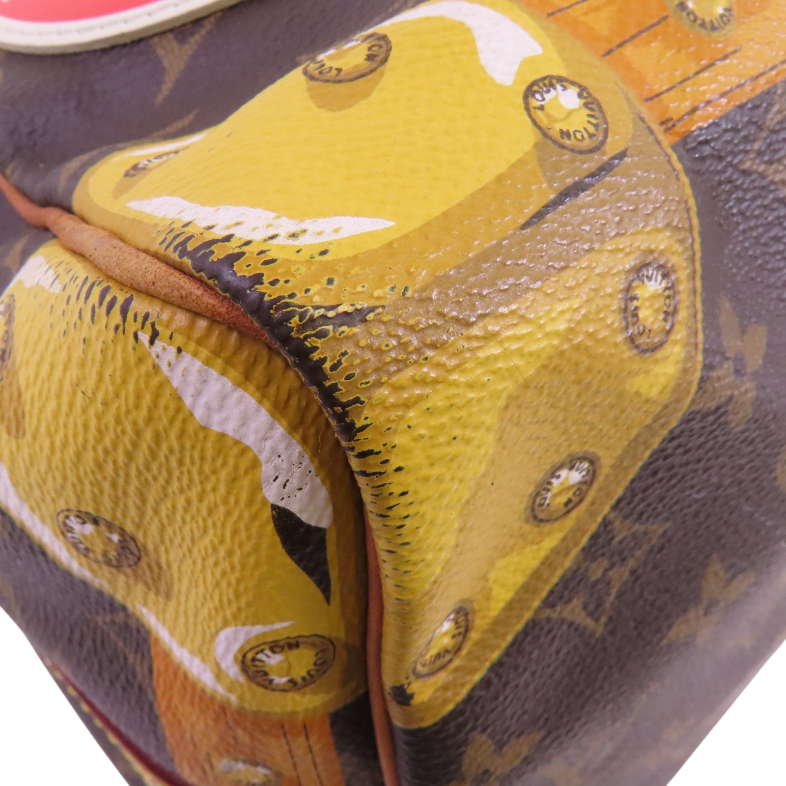 LOUIS VUITTON Monogram Speedy Bandouliere 30 Summer Trunk金扣手挽肩背兩用袋