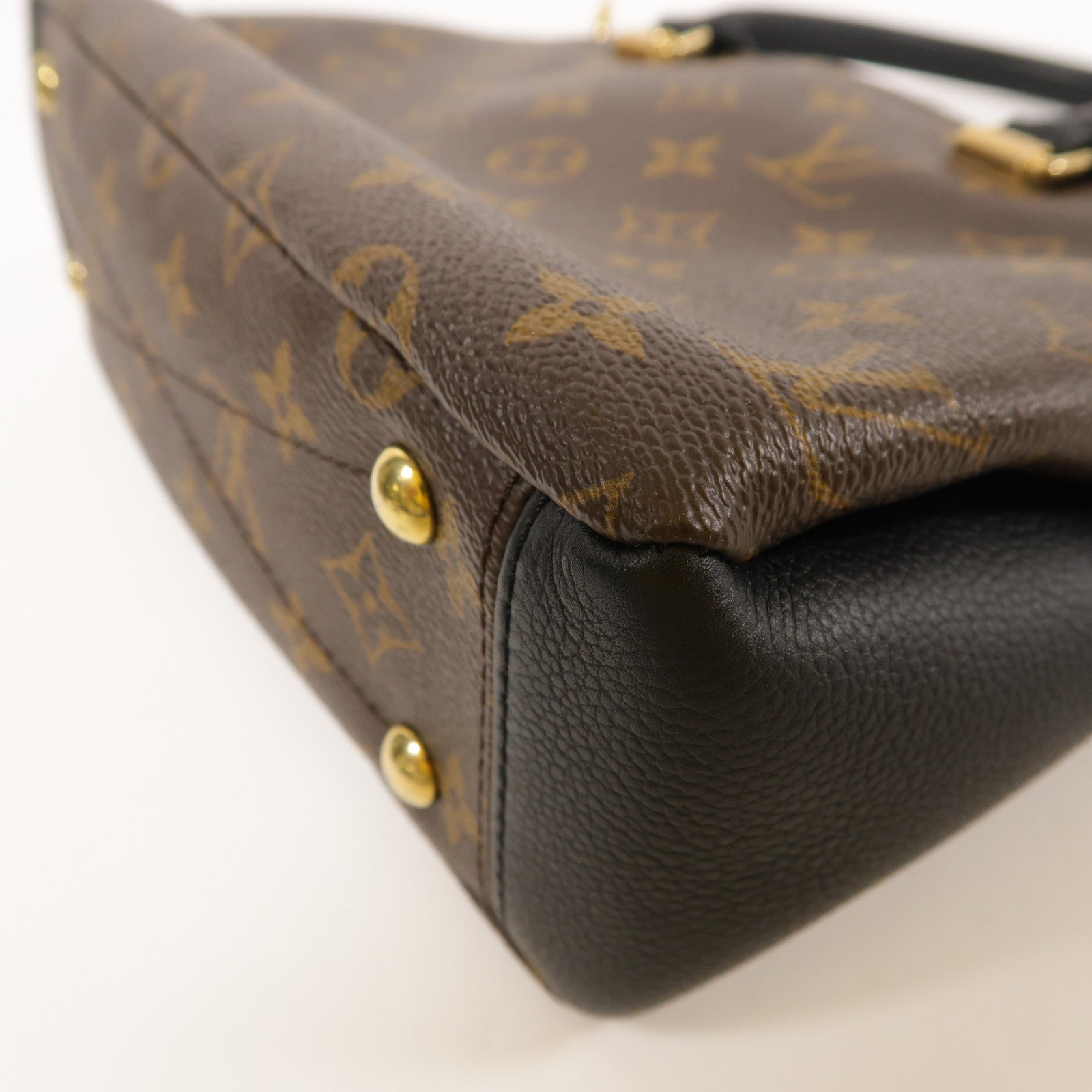 LOUIS VUITTON Monogram Pallas BB金扣手挽肩背兩用袋