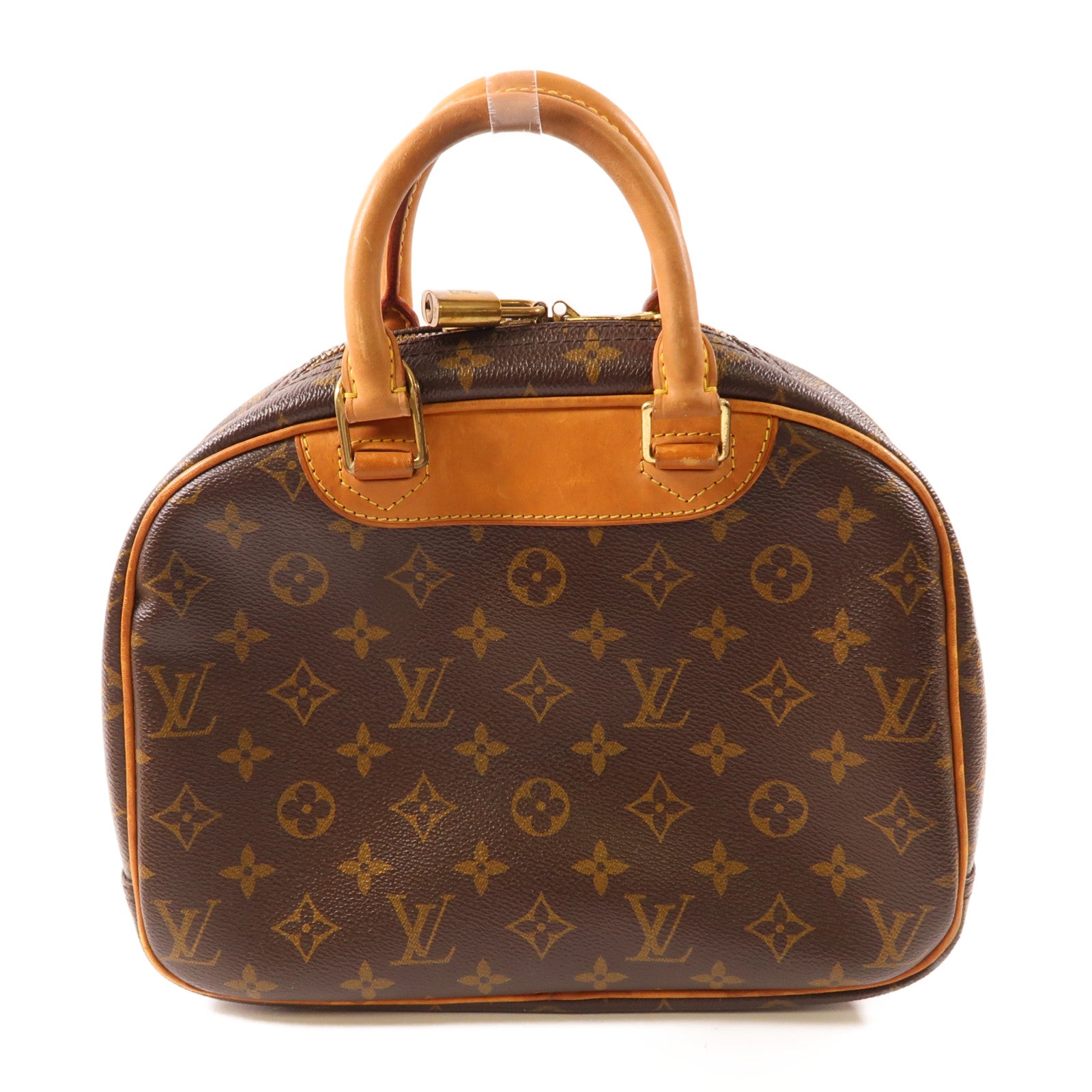 LOUIS VUITTON 【激減優惠】Monogram Trouville金扣手挽袋